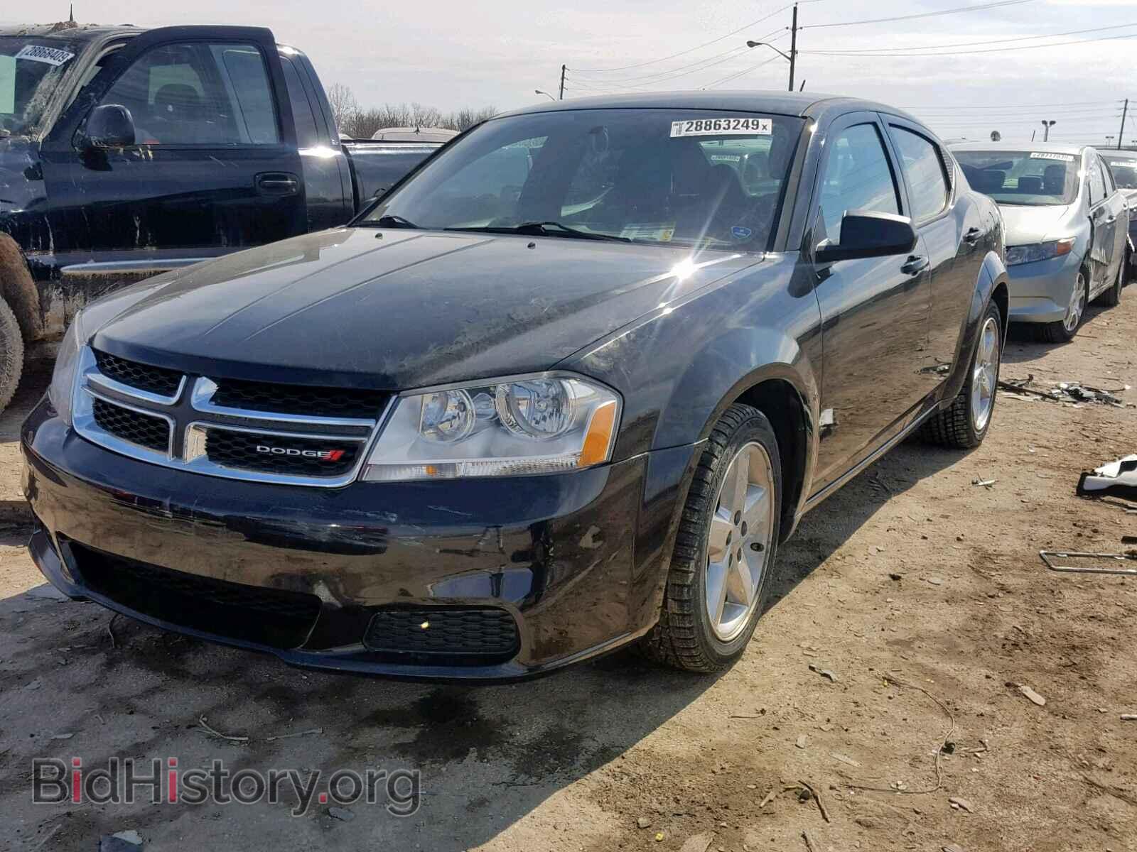 2012 DODGE AVENGER - VIN: 1C3CDZAB2CN265018 - Фото 2