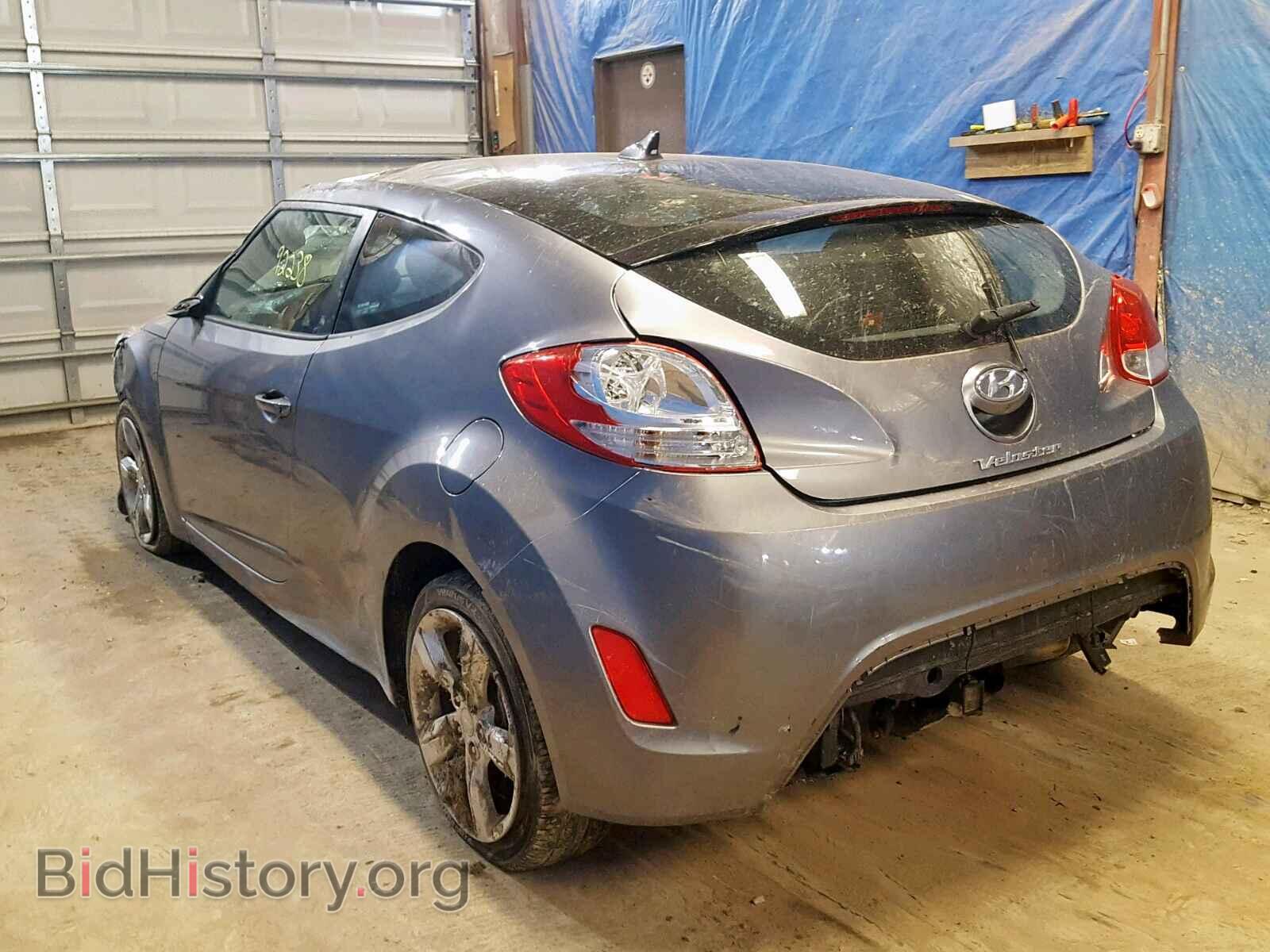 2014 HYUNDAI VELOSTER - VIN: KMHTC6AD5EU203972 - Фото 3