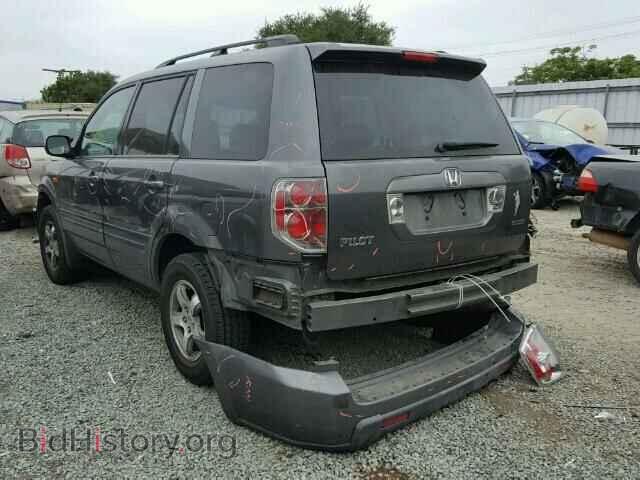 2007 HONDA PILOT - VIN: 2HKYF18517H524844 - Фото 3