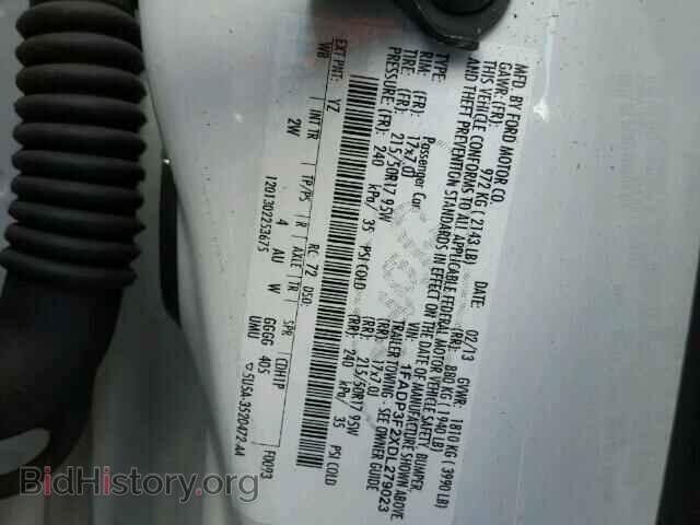 2013 FORD FOCUS - VIN: 1FADP3F2XDL279023 - Фото 10