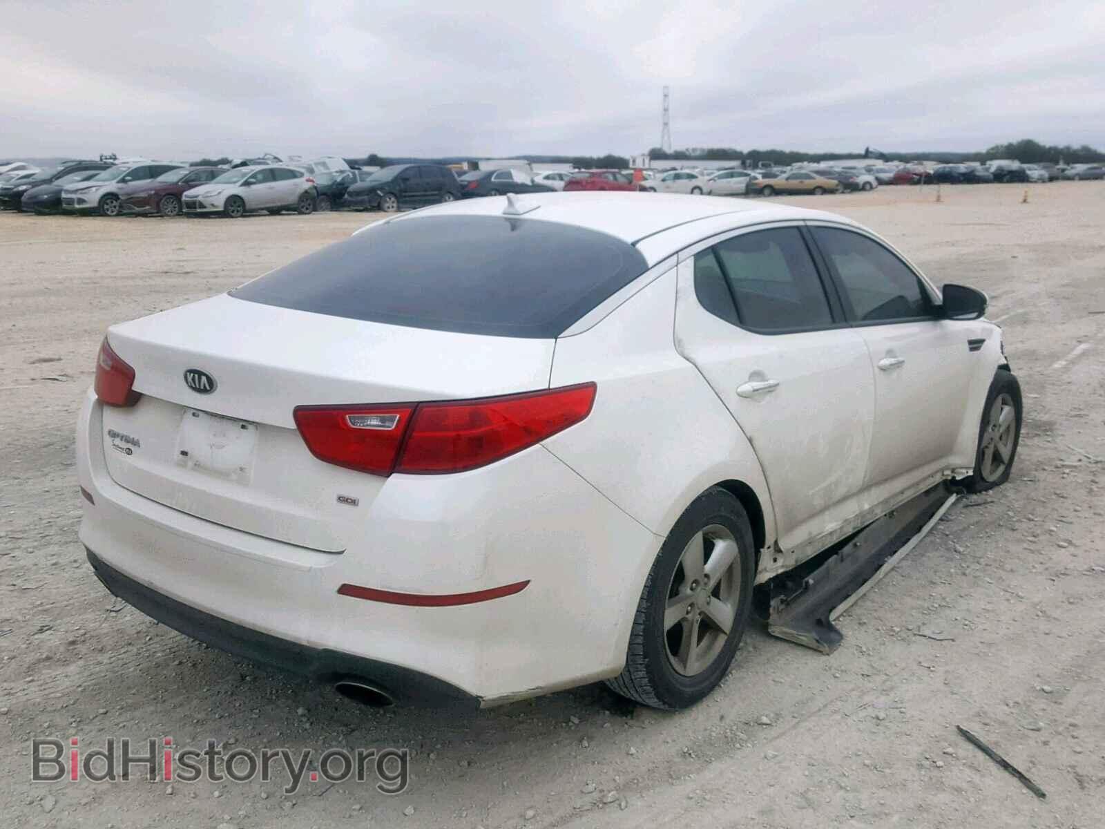 2015 KIA OPTIMA - VIN: KNAGM4A76F5561107 - Фото 4