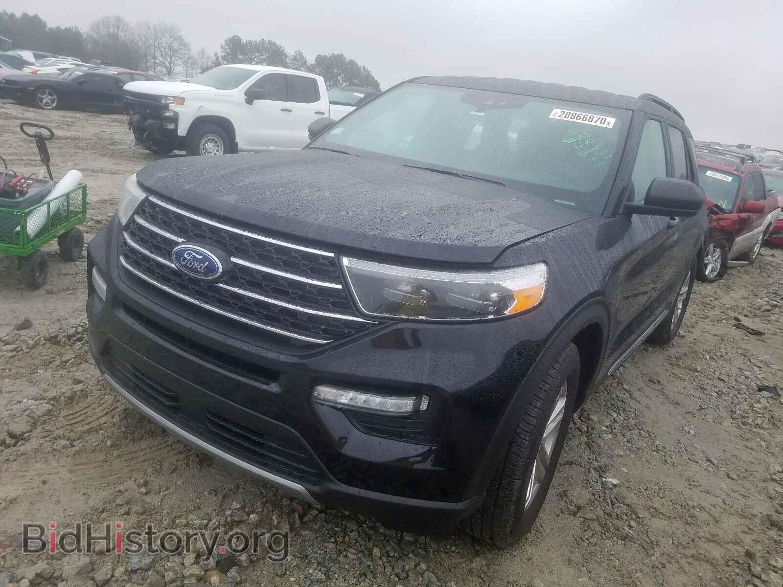 2020 FORD EXPLORER - VIN: 1FMSK7DH3LGB00967 - Фото 2