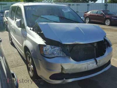 2011 Dodge CARAVAN Grand Cara, серебристый — VIN 2D4RN3DG2BR739092, Copart