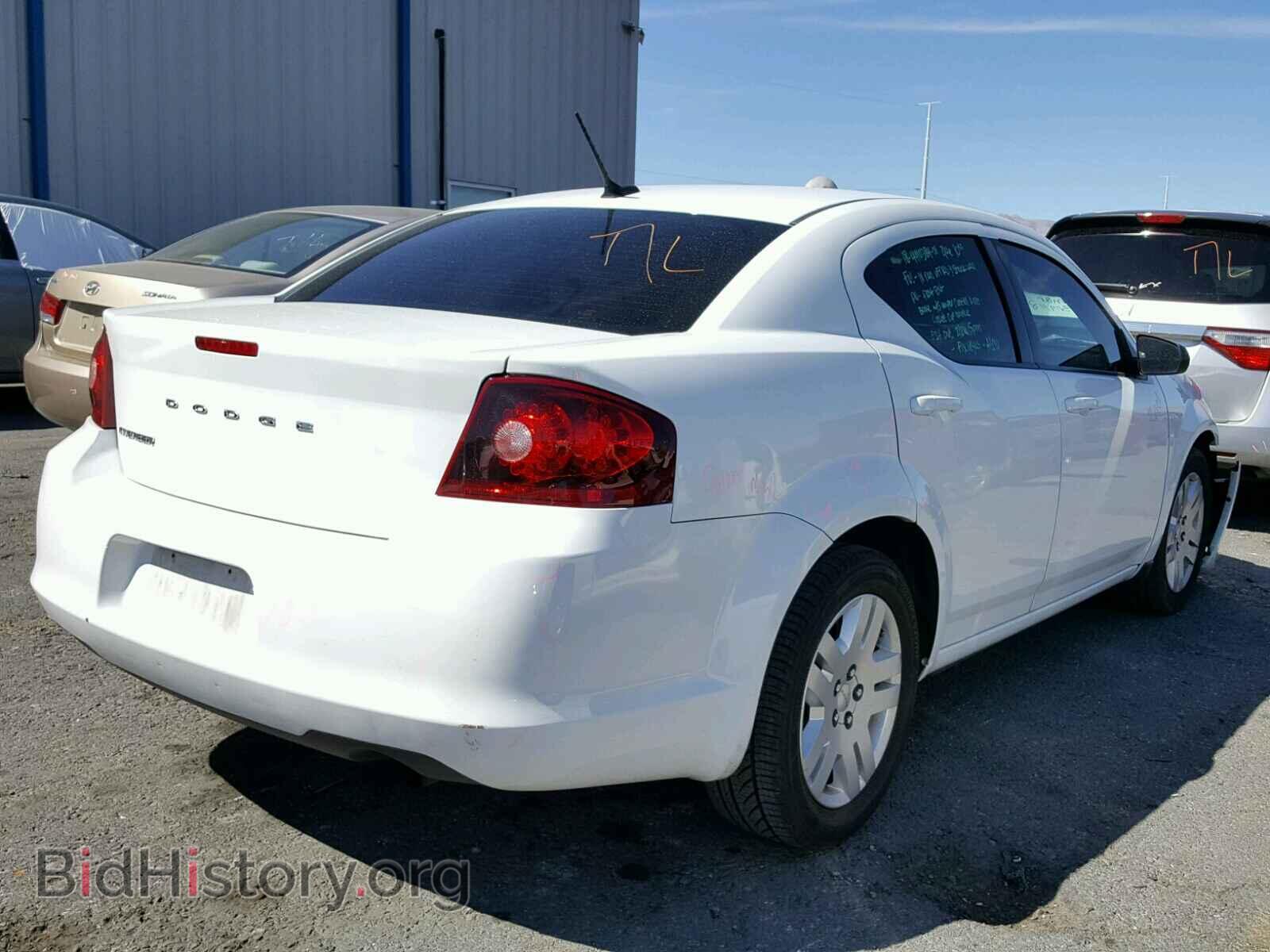 2013 DODGE AVENGER - VIN: 1C3CDZABXDN533444 - Фото 4