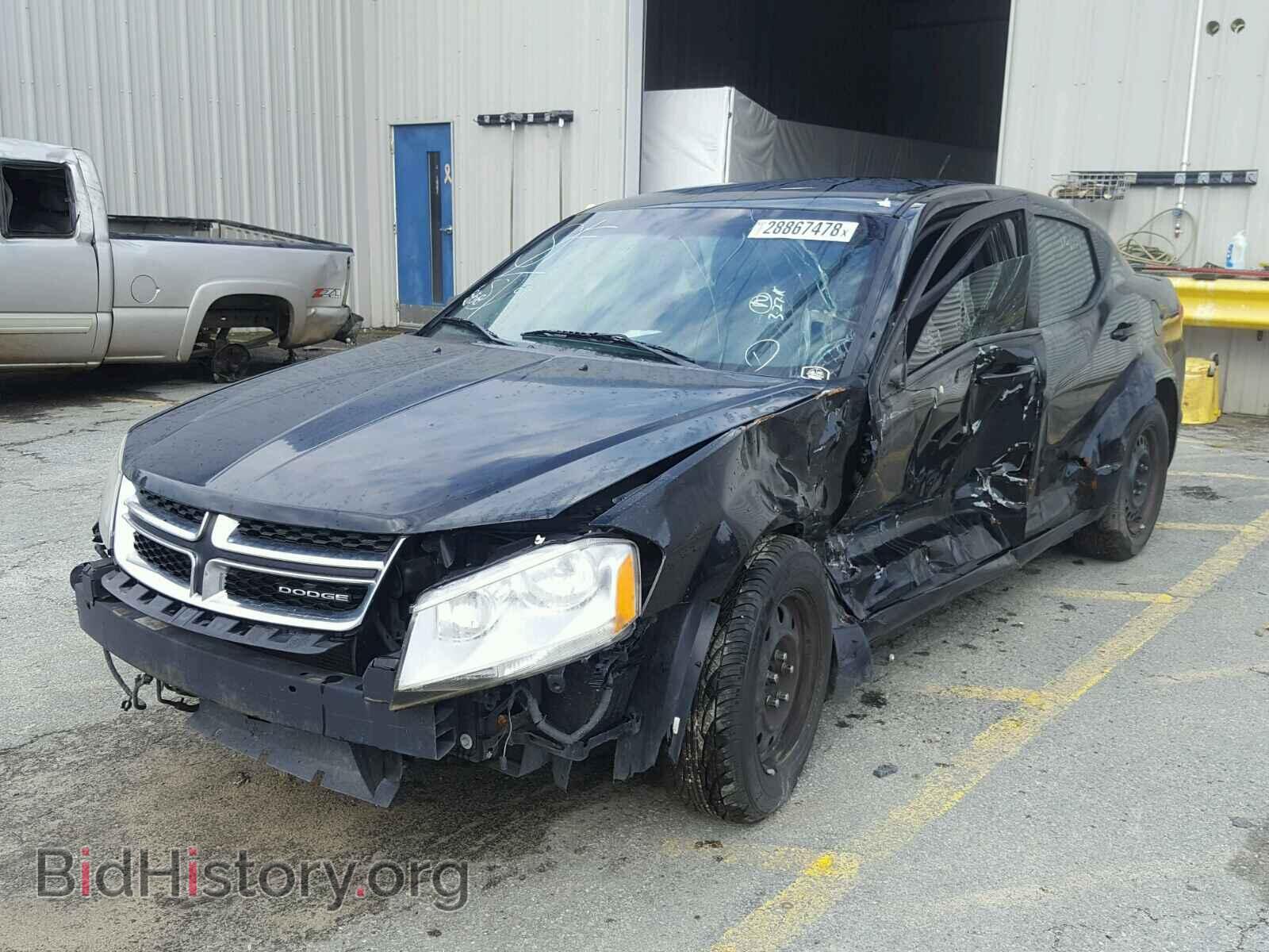 2011 DODGE AVENGER - VIN: 1B3BD4FB4BN624887 - Фото 2