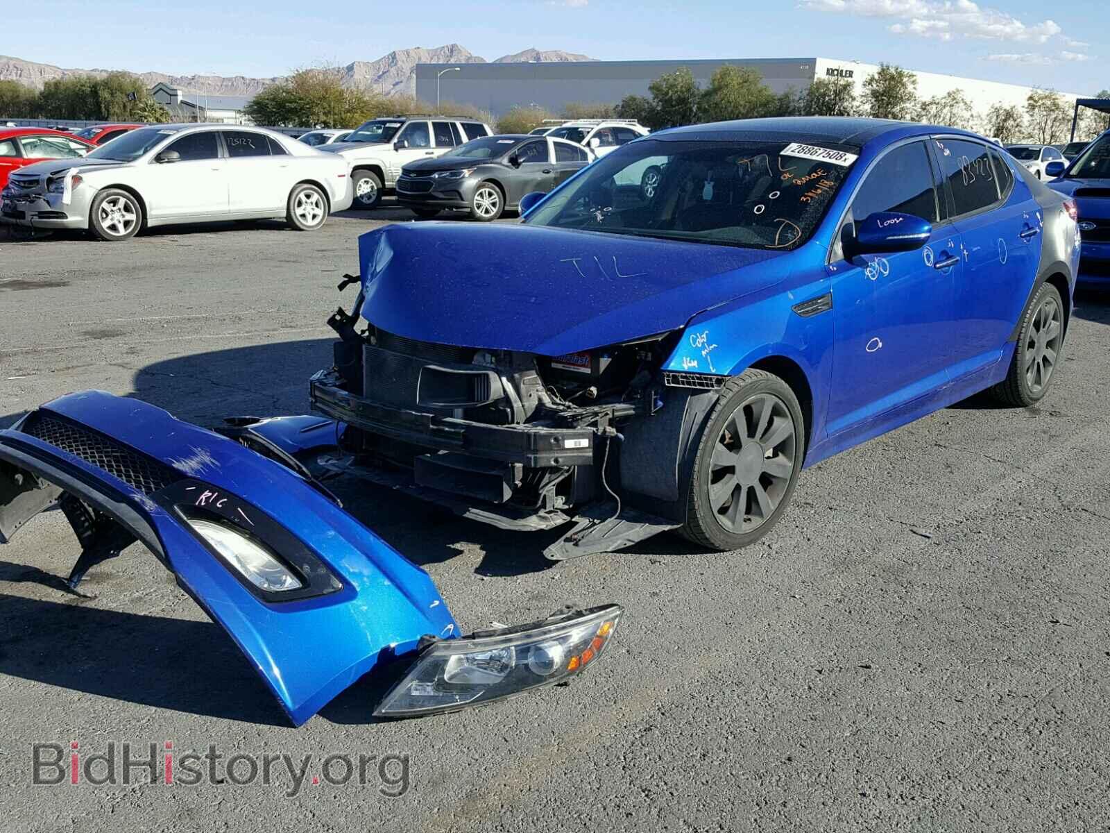 2012 KIA OPTIMA - VIN: 5XXGR4A63CG075163 - Фото 2