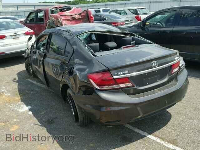 2014 HONDA CIVIC - VIN: 2HGFB2F55EH512117 - Фото 3