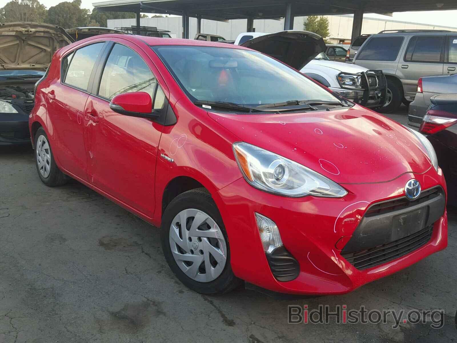 Photo JTDKDTB32G1122742 - TOYOTA PRIUS 2016