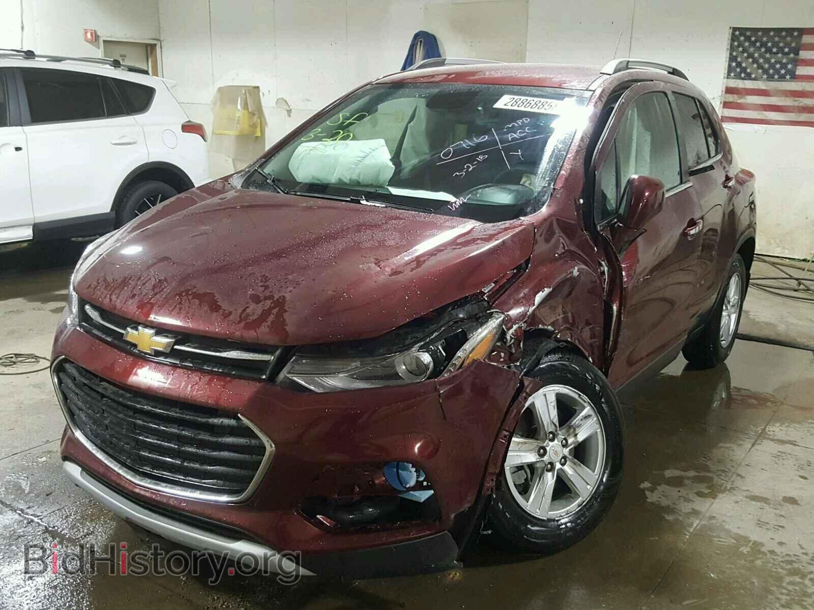2017 CHEVROLET TRAX - VIN: 3GNCJLSB3HL260716 - Фото 2