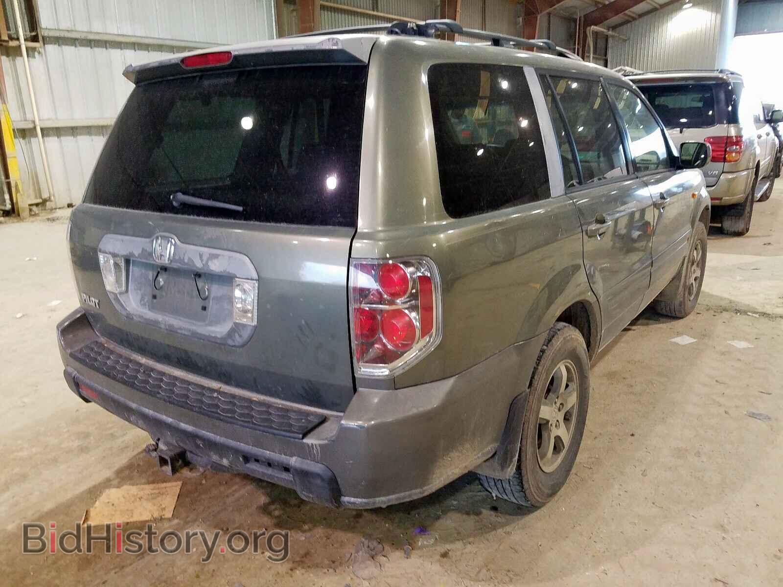 2007 HONDA PILOT - VIN: 5FNYF28677B031828 - Фото 4