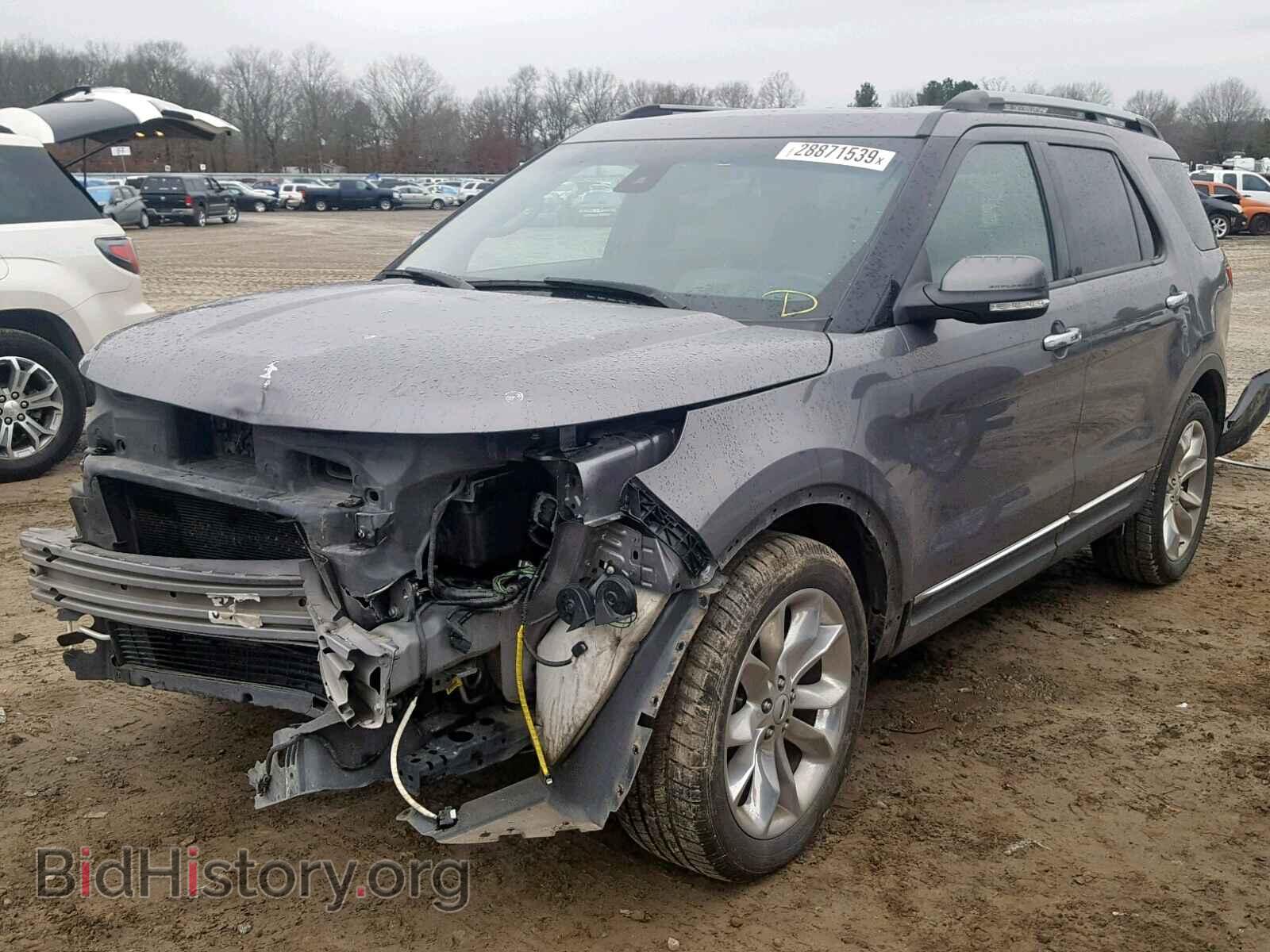 2014 FORD EXPLORER L - VIN: 1FM5K7F87EGA85497 - Фото 2