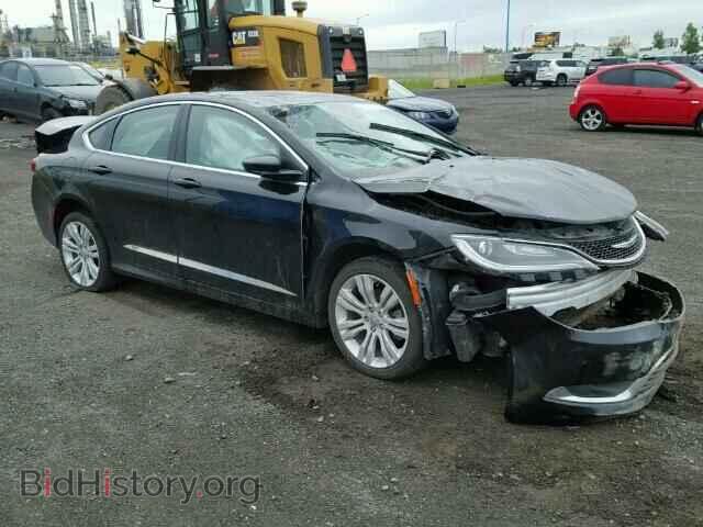2015 Chrysler 200 200 Limite (VIN 1C3CCCAB9FN507209) — фото 1 из 10, Copart, повреждение: по всему кузову