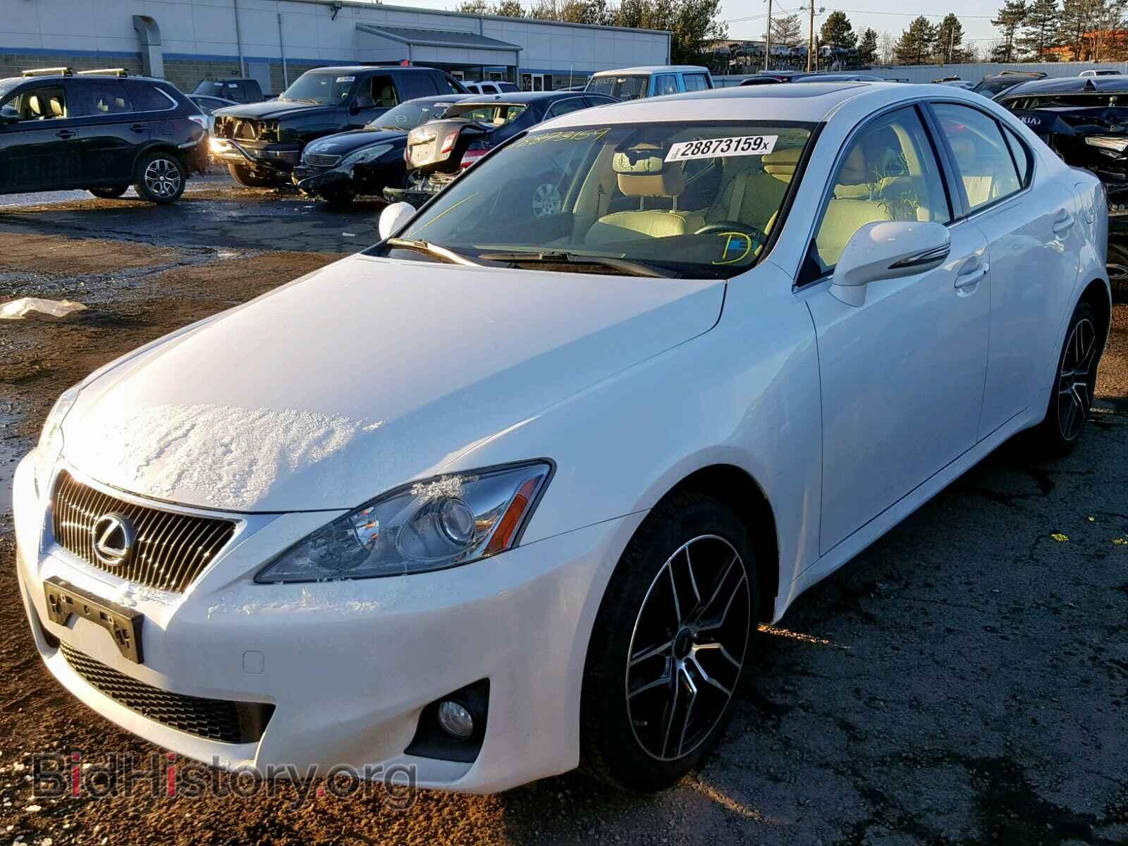 2012 LEXUS IS 250 - VIN: JTHCF5C20C5053597 - Фото 2