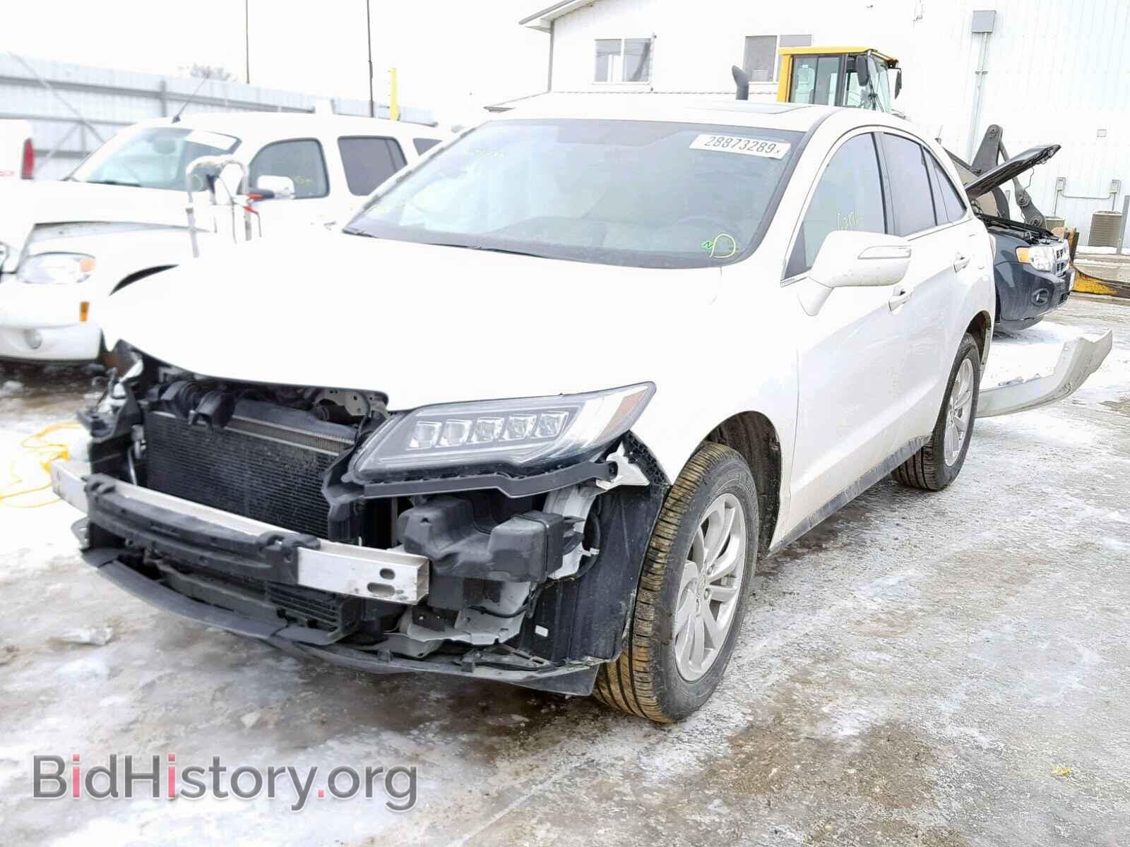 2016 ACURA RDX TECHNO - VIN: 5J8TB4H51GL013364 - Фото 2