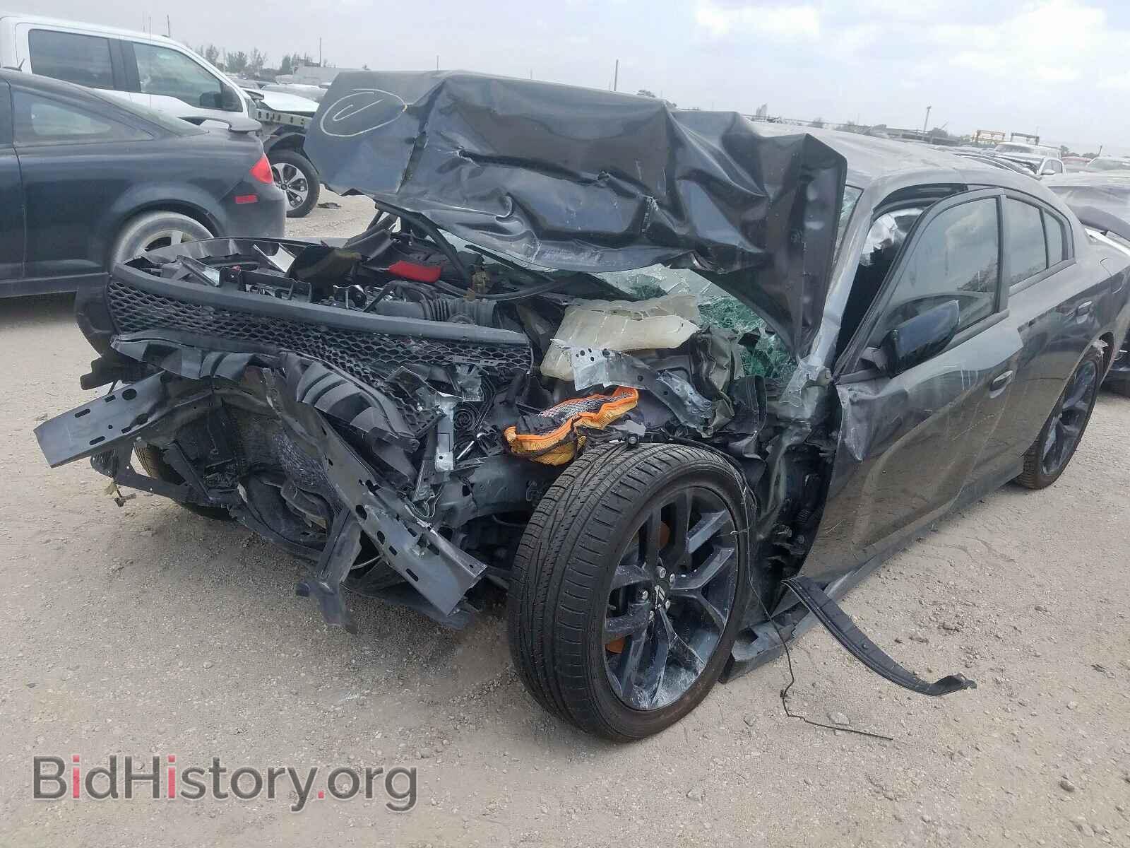 2019 DODGE CHARGER - VIN: 2C3CDXCT6KH667027 - Фото 2