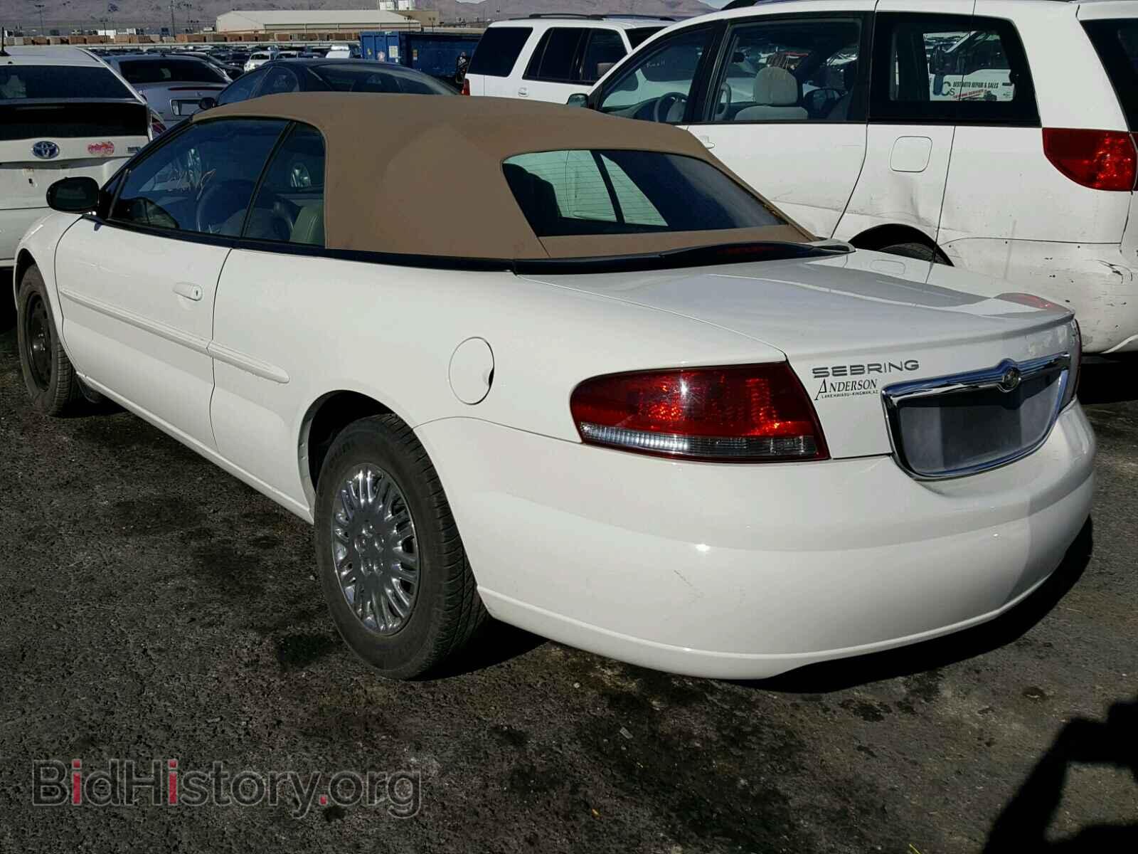 2004 CHRYSLER SEBRING - VIN: 1C3EL55R64N142089 - Фото 3