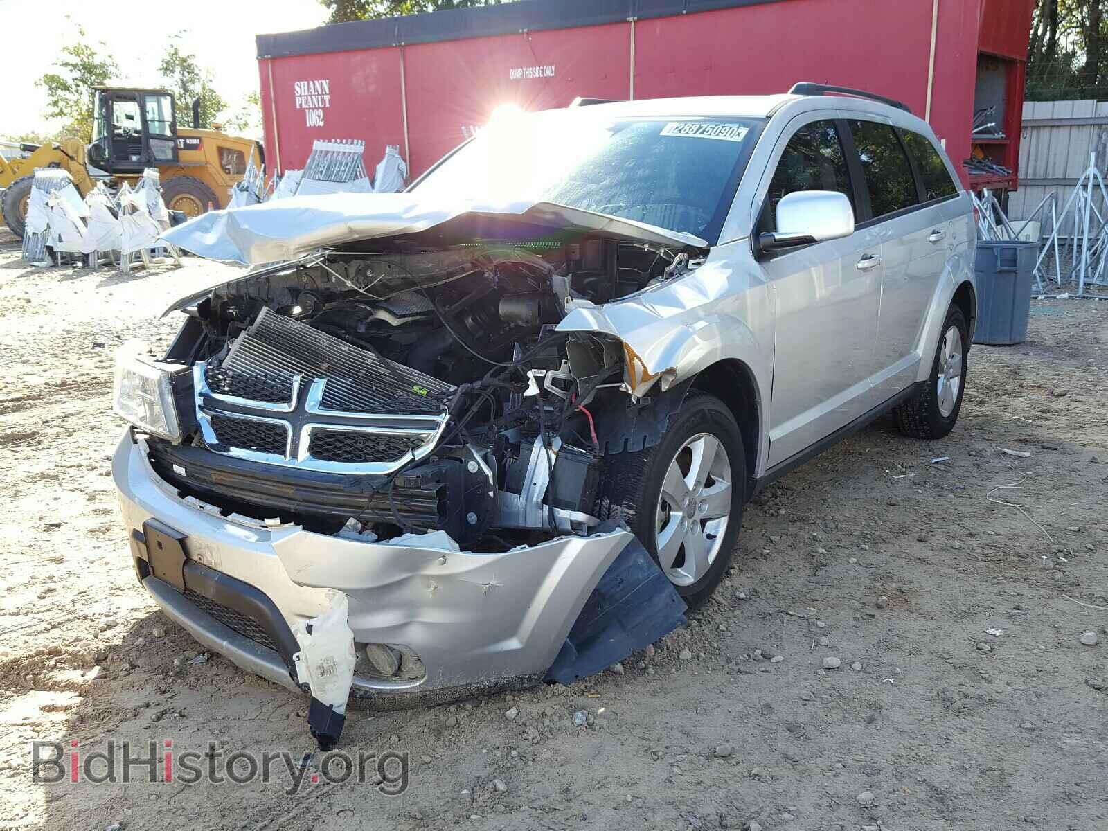 2013 DODGE JOURNEY - VIN: 3C4PDCBB1DT564896 - Фото 2