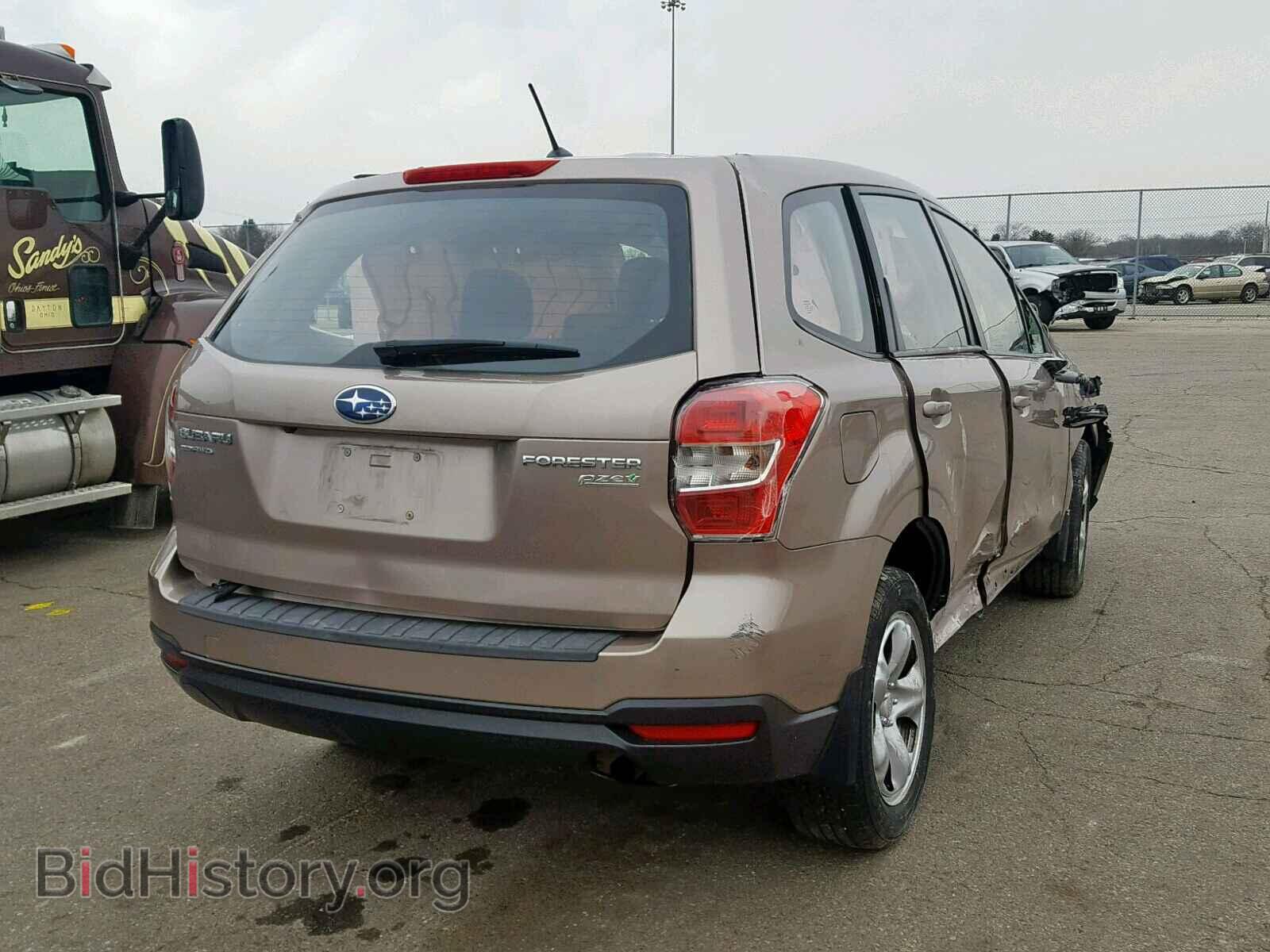 2015 SUBARU FORESTER - VIN: JF2SJAAC7FH461857 - Фото 4