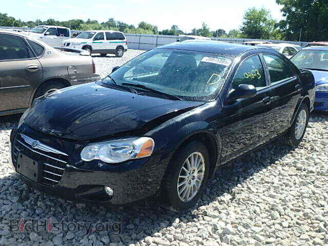 2004 CHRYSLER SEBRING - VIN: 1C3EL56R14N236993 - Фото 2