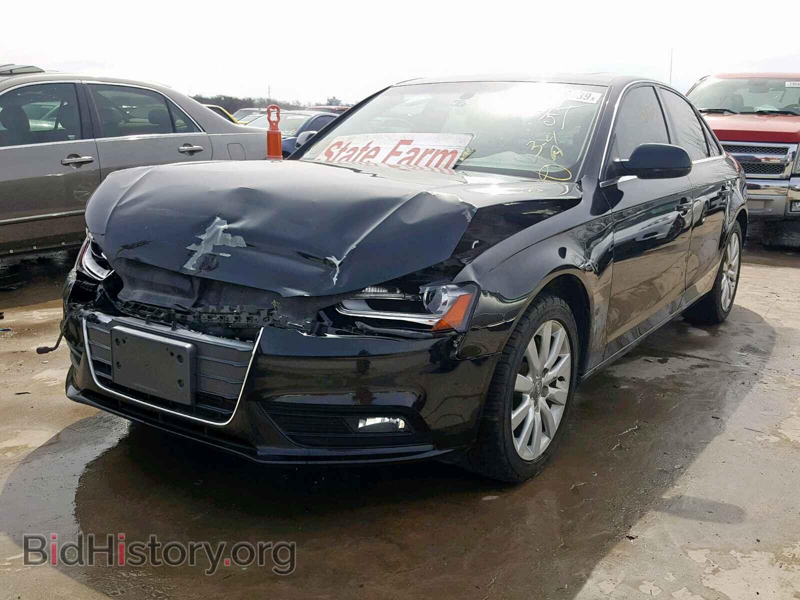 2013 AUDI A4 - VIN: WAUBFAFL8DN004964 - Photo 2