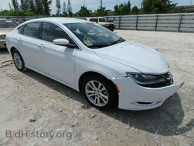 Photo 1C3CCCAB7FN611049 - CHRYSLER 200 2015