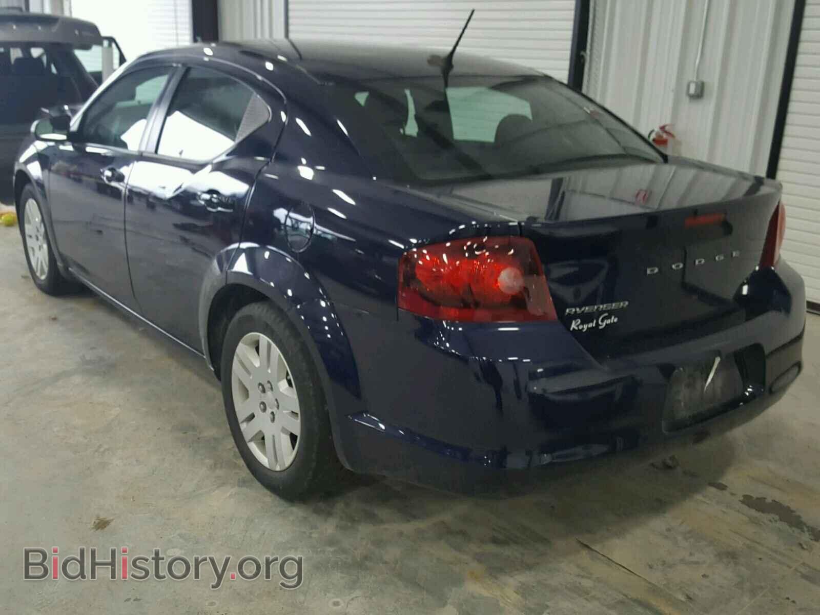 2014 DODGE AVENGER - VIN: 1C3CDZAB7EN138316 - Фото 2
