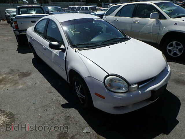 Фотография 1B3ES46C61D301683 - DODGE NEON 2001