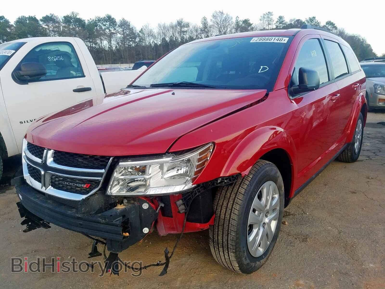2018 DODGE JOURNEY - VIN: 3C4PDCAB5JT531851 - Фото 2
