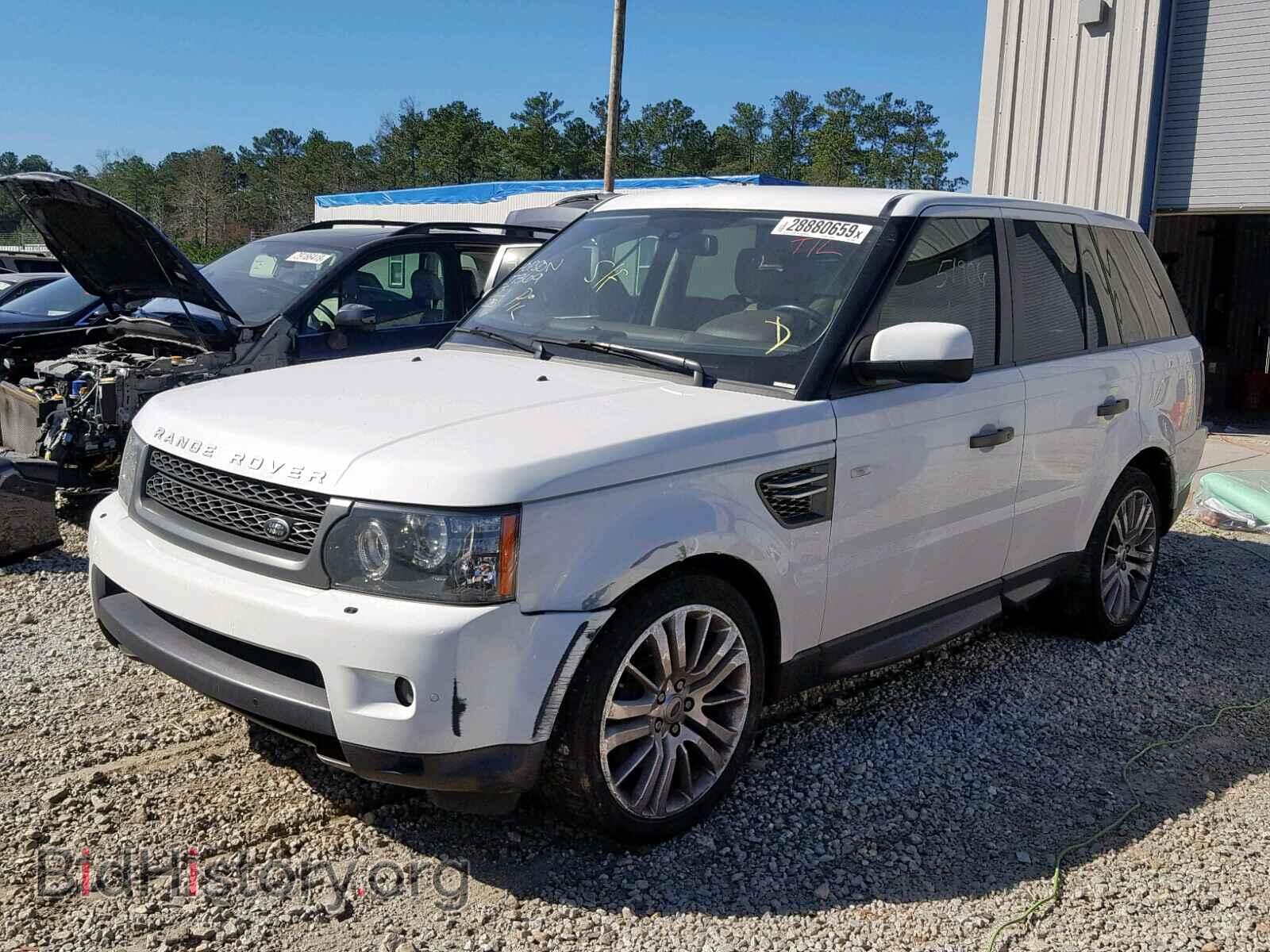2011 LAND ROVER RANGE ROVE - VIN: SALSK2D41BA266970 - Фото 2