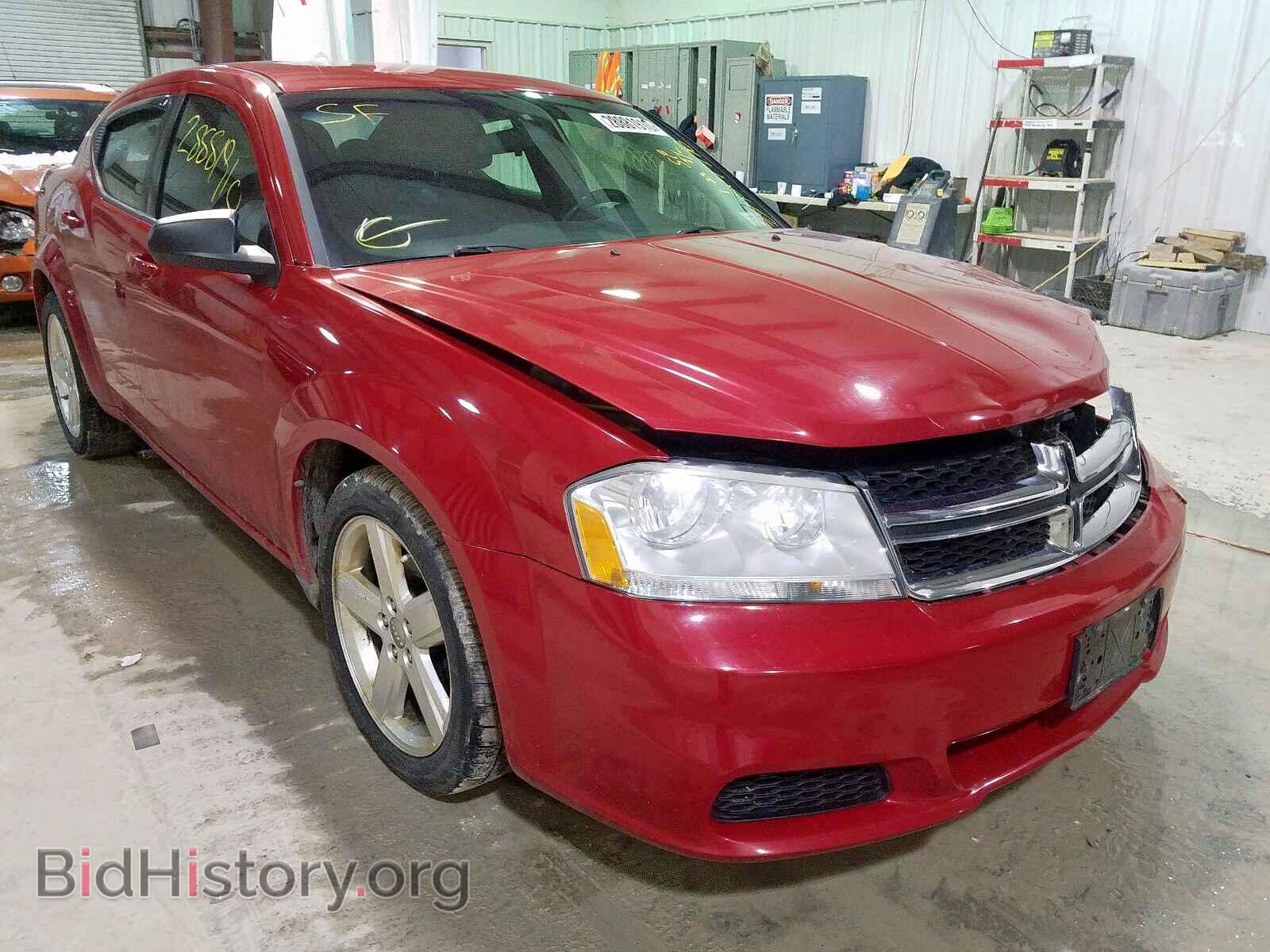 Photo 1C3CDZAB7DN534566 - DODGE AVENGER 2013
