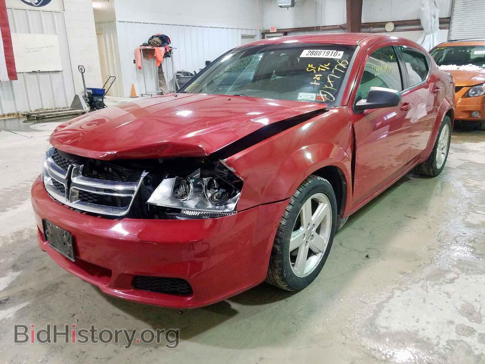 2013 DODGE AVENGER - VIN: 1C3CDZAB7DN534566 - Photo 2