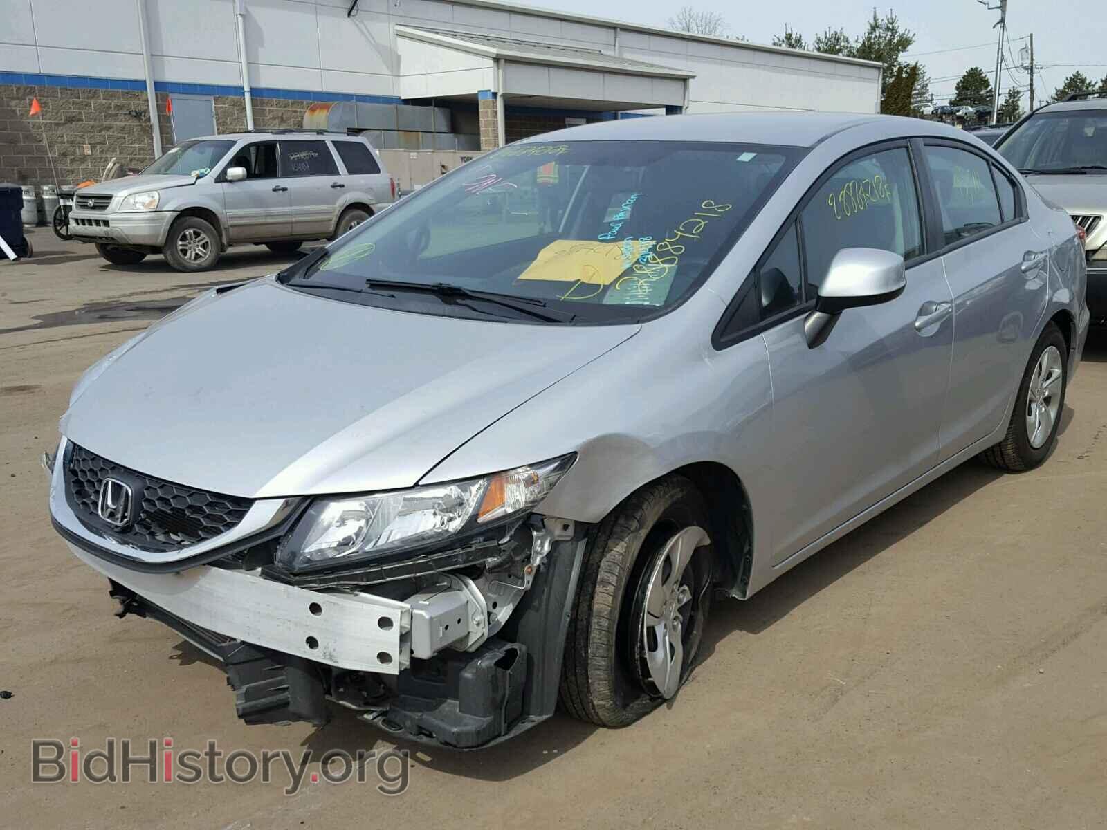 2013 HONDA CIVIC - VIN: 19XFB2E56DE057238 - Фото 2
