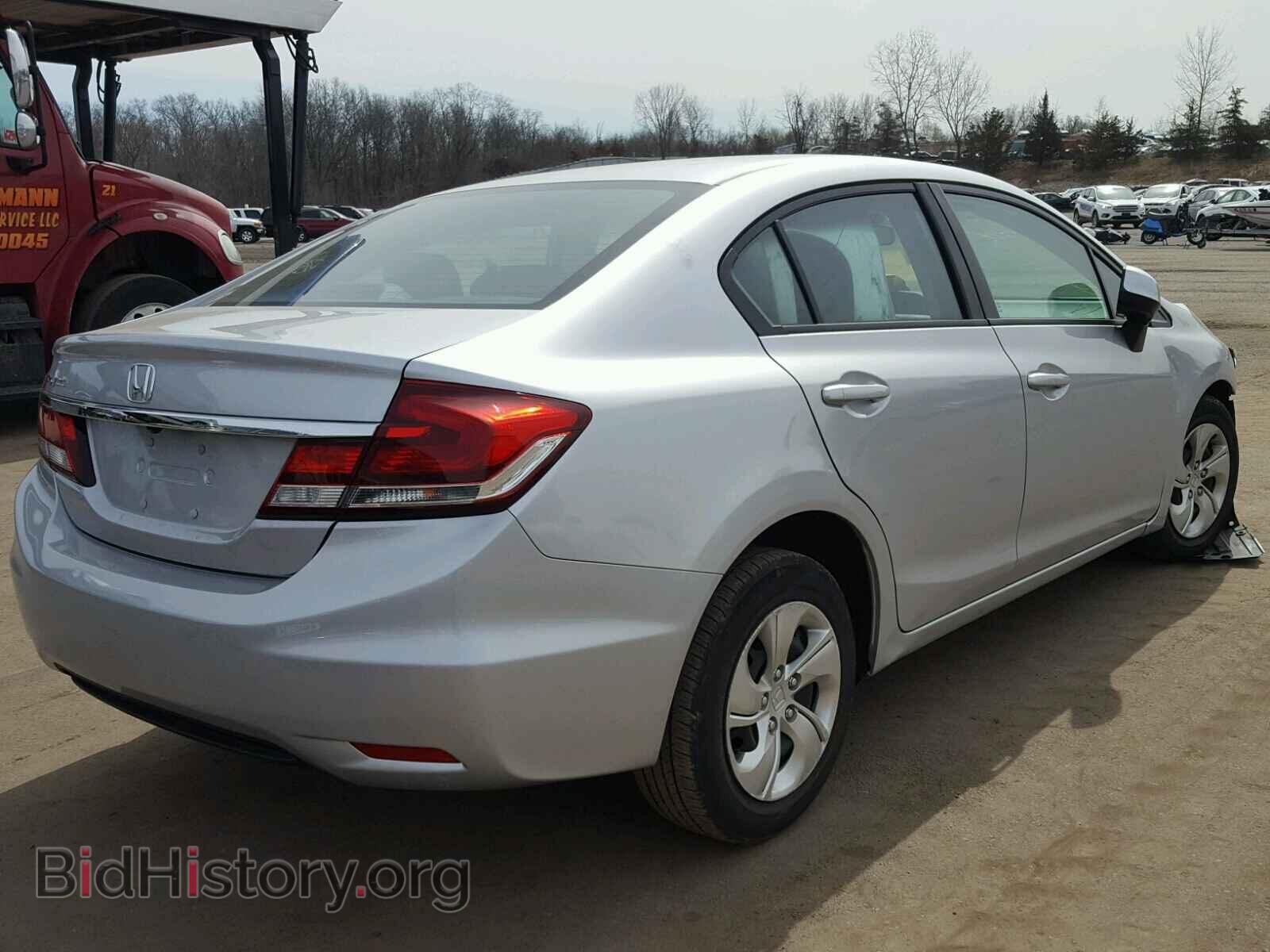 2013 HONDA CIVIC - VIN: 19XFB2E56DE057238 - Фото 4