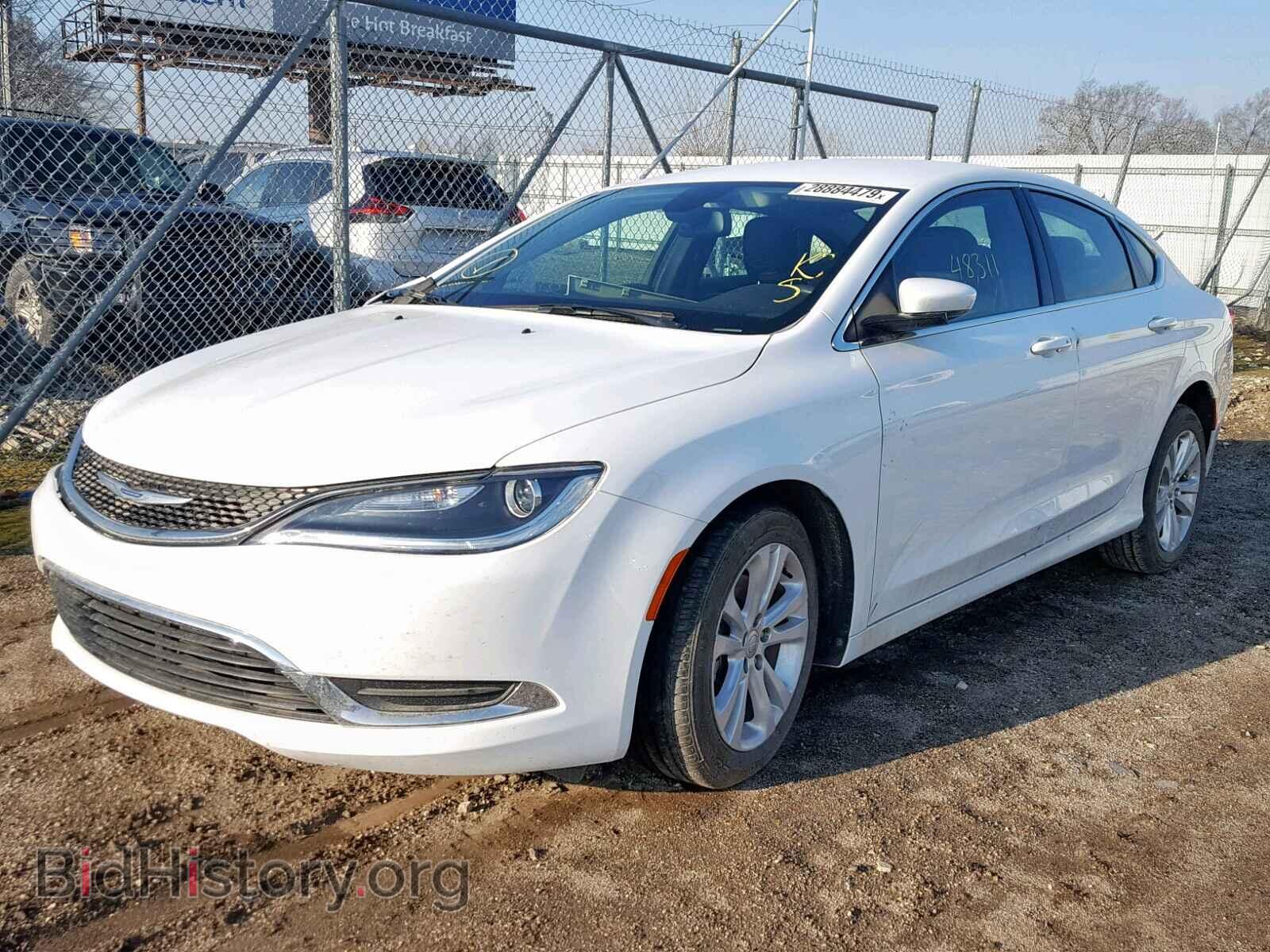 2016 CHRYSLER 200 - VIN: 1C3CCCAB5GN184889 - Фото 2