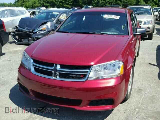 2014 DODGE AVENGER - VIN: 1C3CDZAG3EN221897 - Фото 2