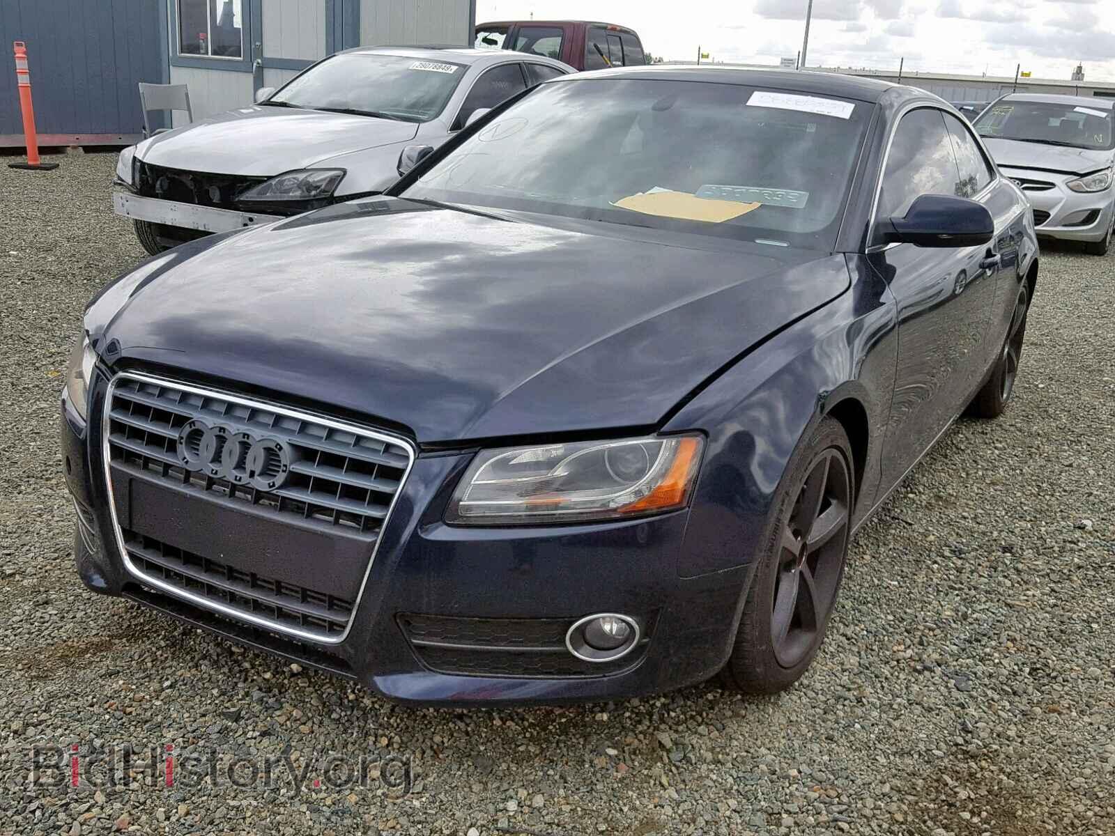 2010 AUDI A5 PREMIUM - VIN: WAULFAFR5AA063269 - Фото 2