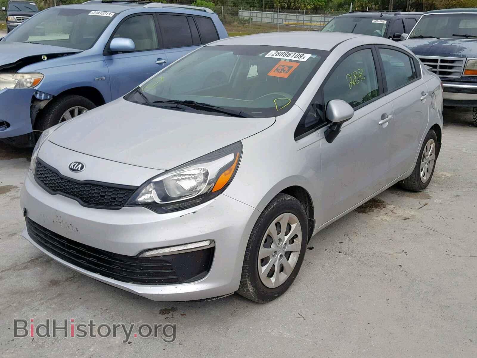2016 KIA RIO - VIN: KNADM4A37G6597626 - Фото 2