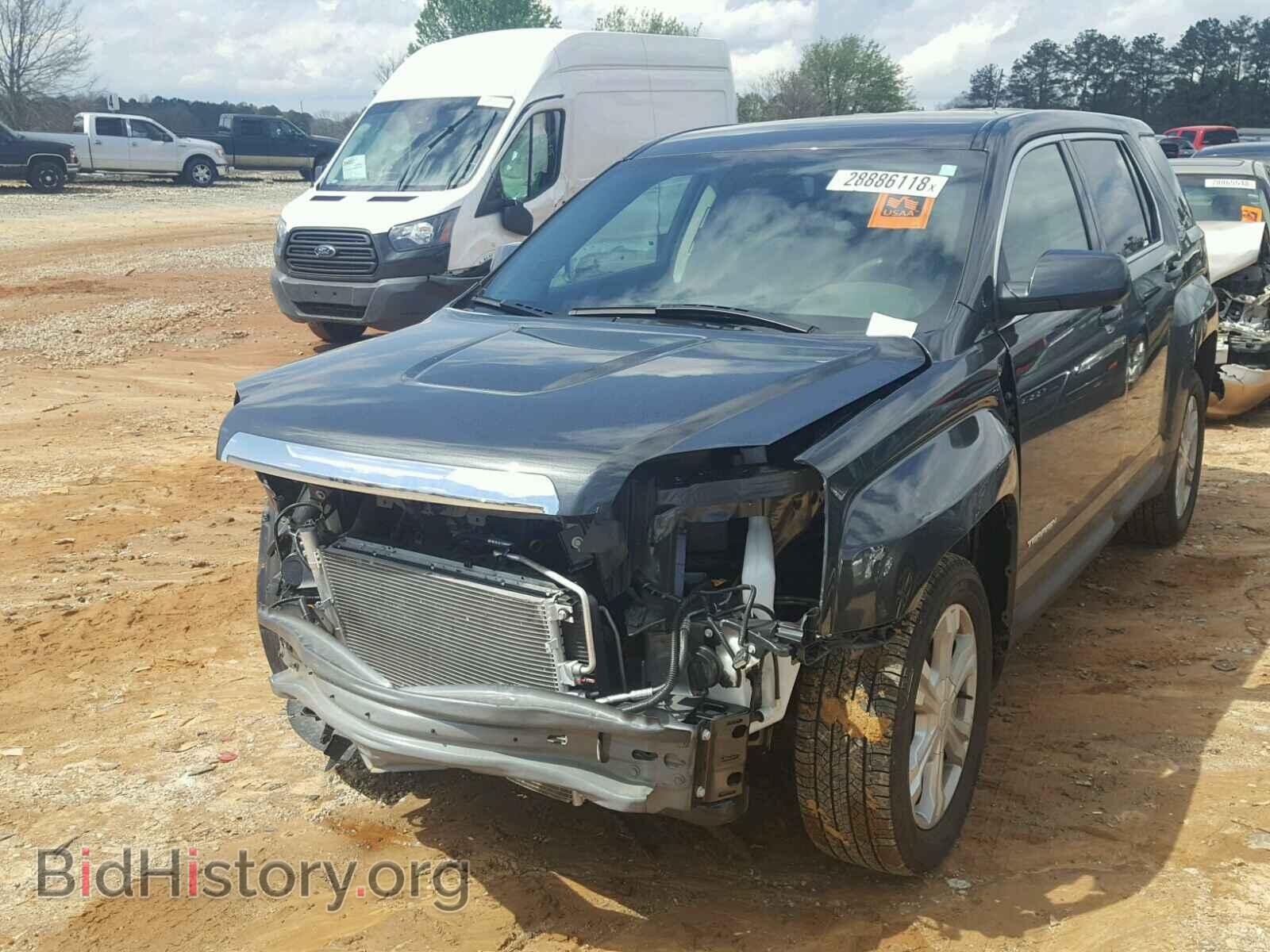 2017 GMC TERRAIN - VIN: 2GKALMEK2H6333935 - Фото 2