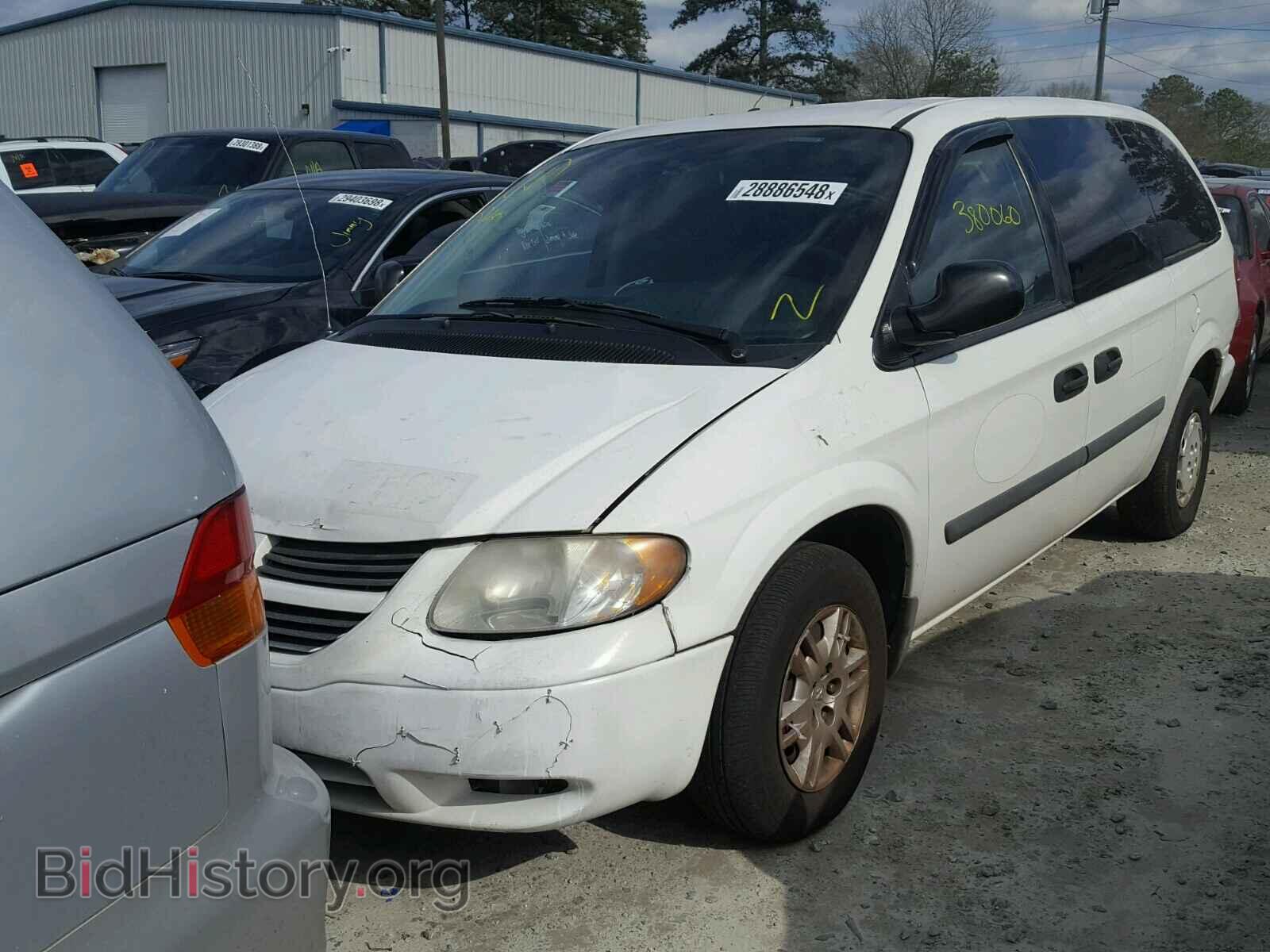 2007 DODGE CARAVAN - VIN: 1D4GP24E27B143173 - Фото 2