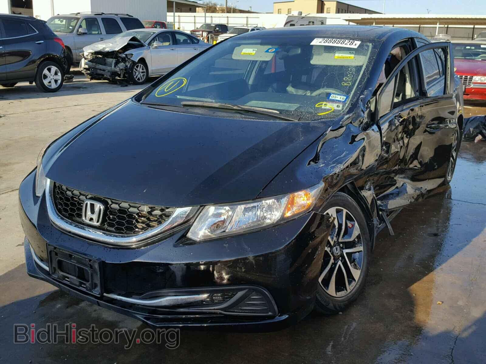 2014 HONDA CIVIC - VIN: 19XFB2F89EE045529 - Фото 2
