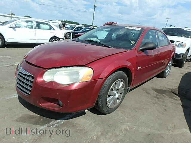 2006 CHRYSLER SEBRING - VIN: 1C3EL46X36N154792 - Фото 2