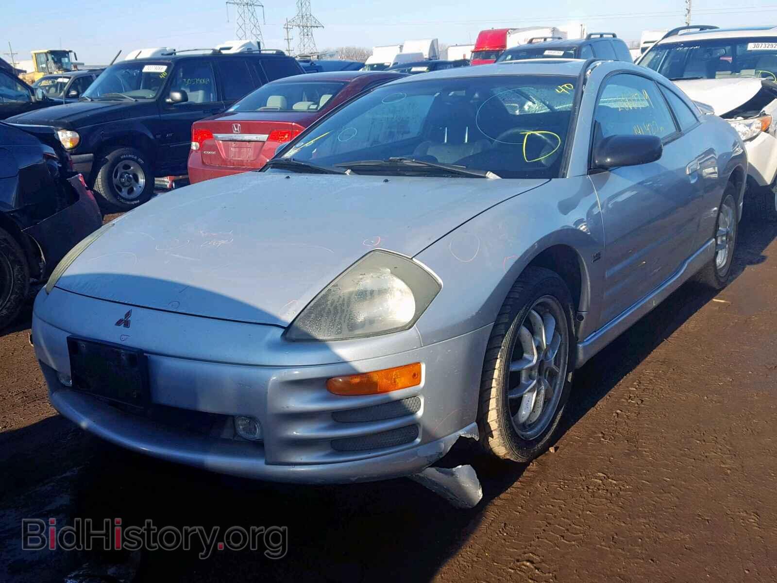 2001 MITSUBISHI ECLIPSE - VIN: 4A3AC54H31E192668 - Фото 2