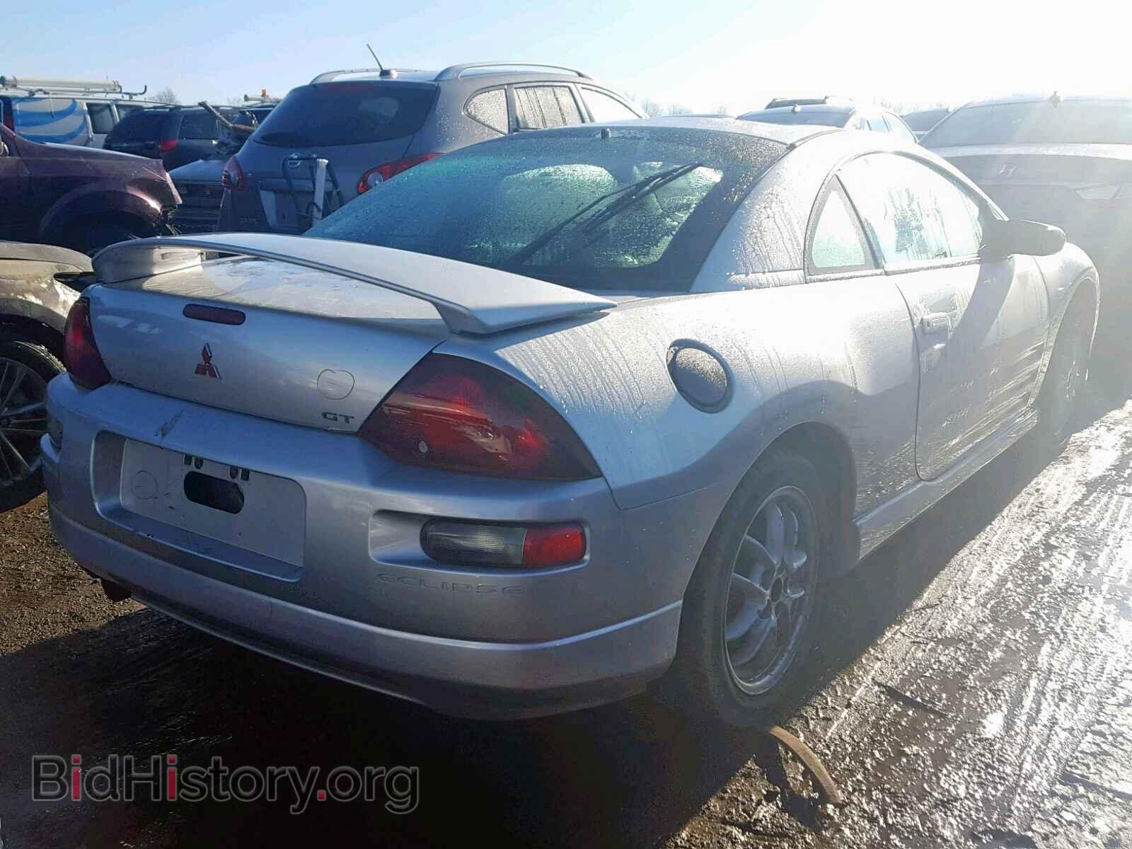2001 MITSUBISHI ECLIPSE - VIN: 4A3AC54H31E192668 - Фото 4