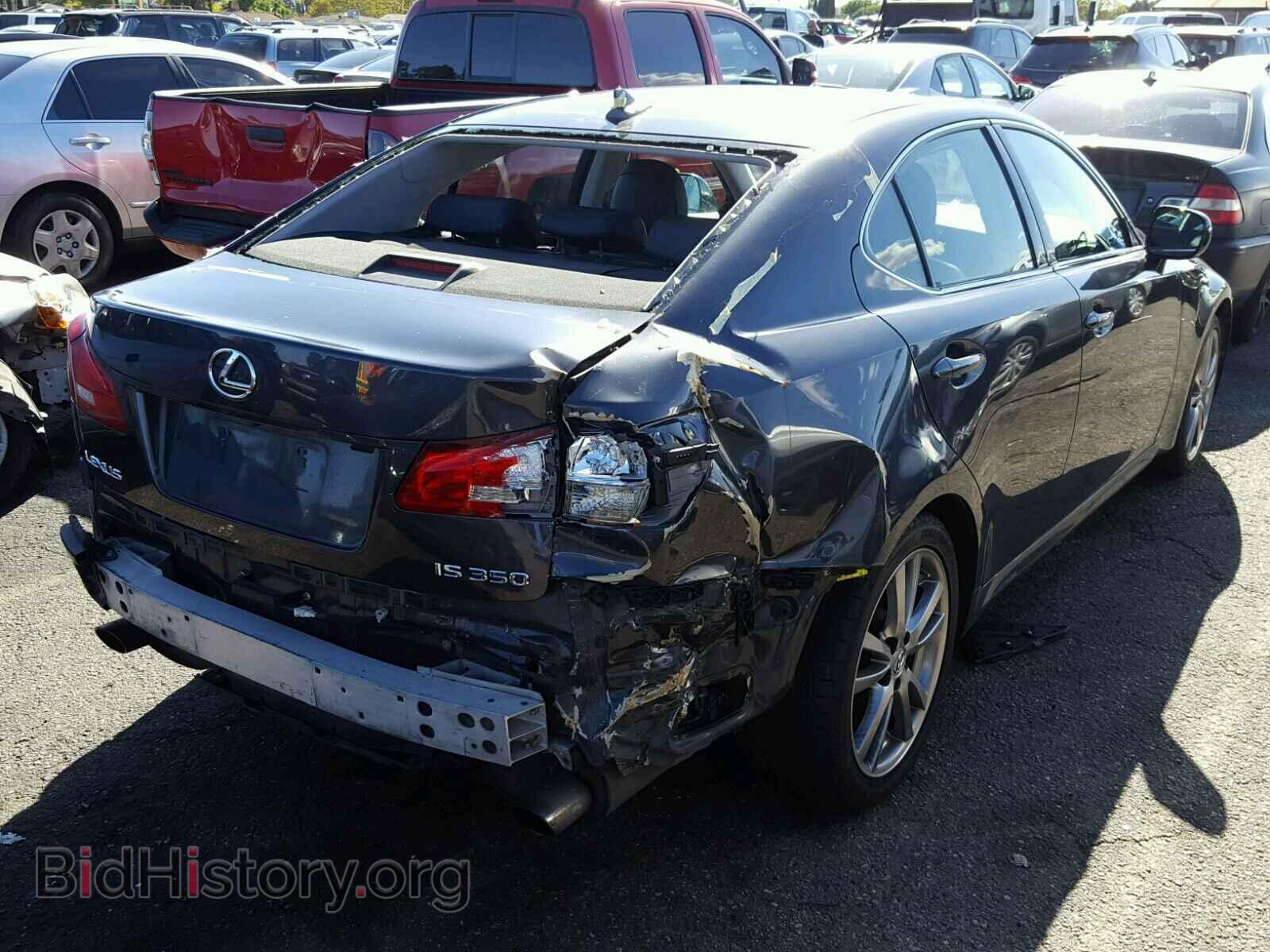 2008 LEXUS IS350 - VIN: JTHBE262285020665 - Фото 4