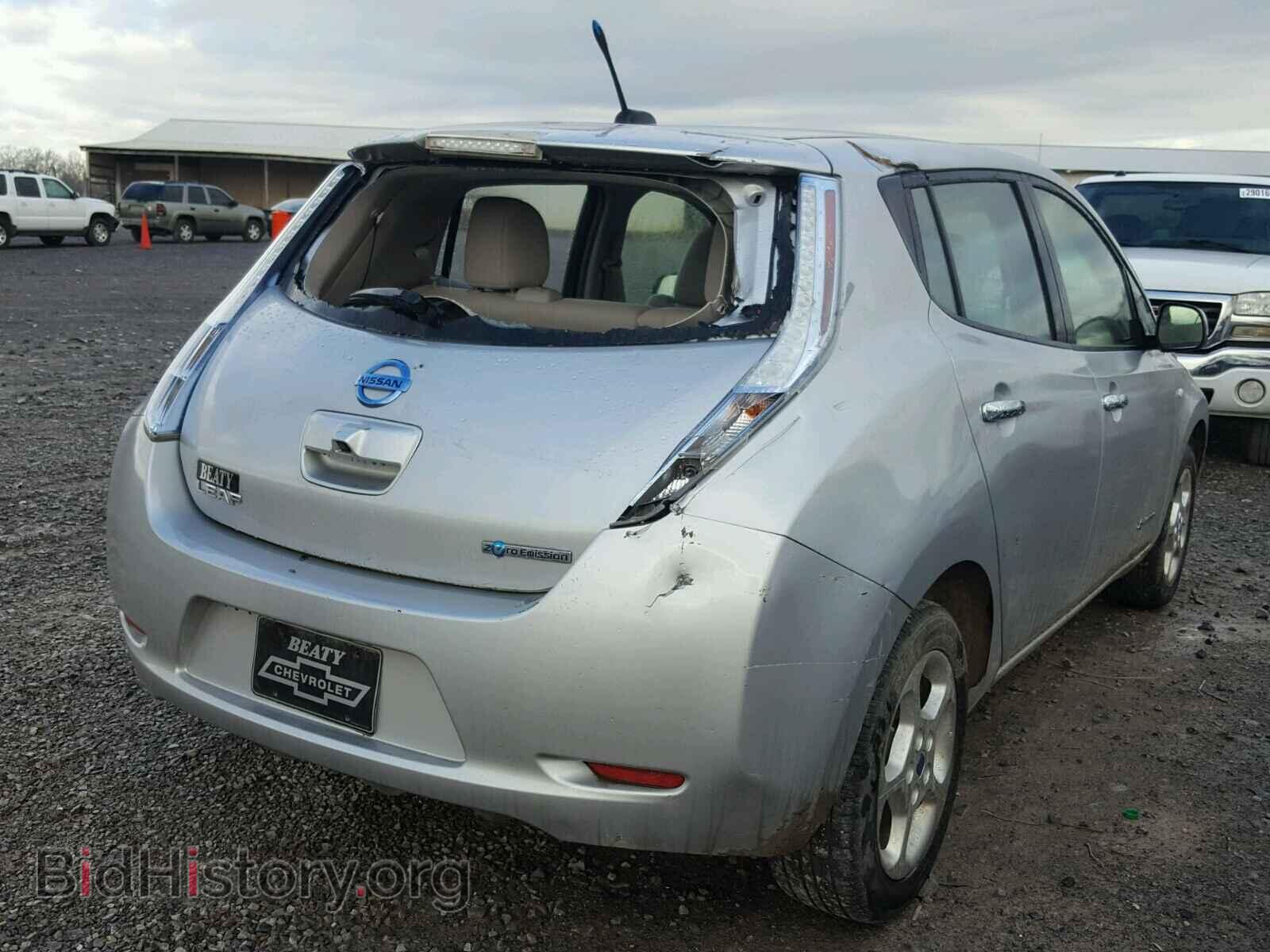 2011 NISSAN LEAF - VIN: JN1AZ0CP2BT007829 - Фото 4
