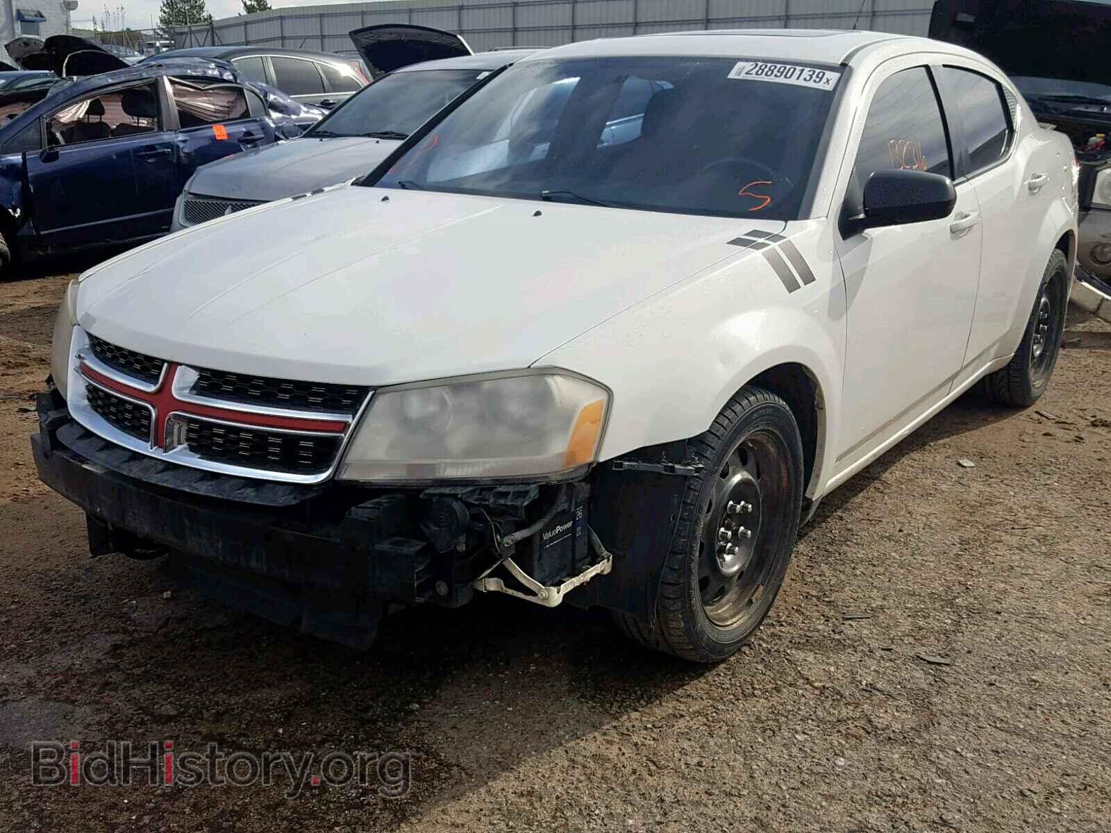 2011 DODGE AVENGER - VIN: 1B3BD1FG9BN523810 - Фото 2