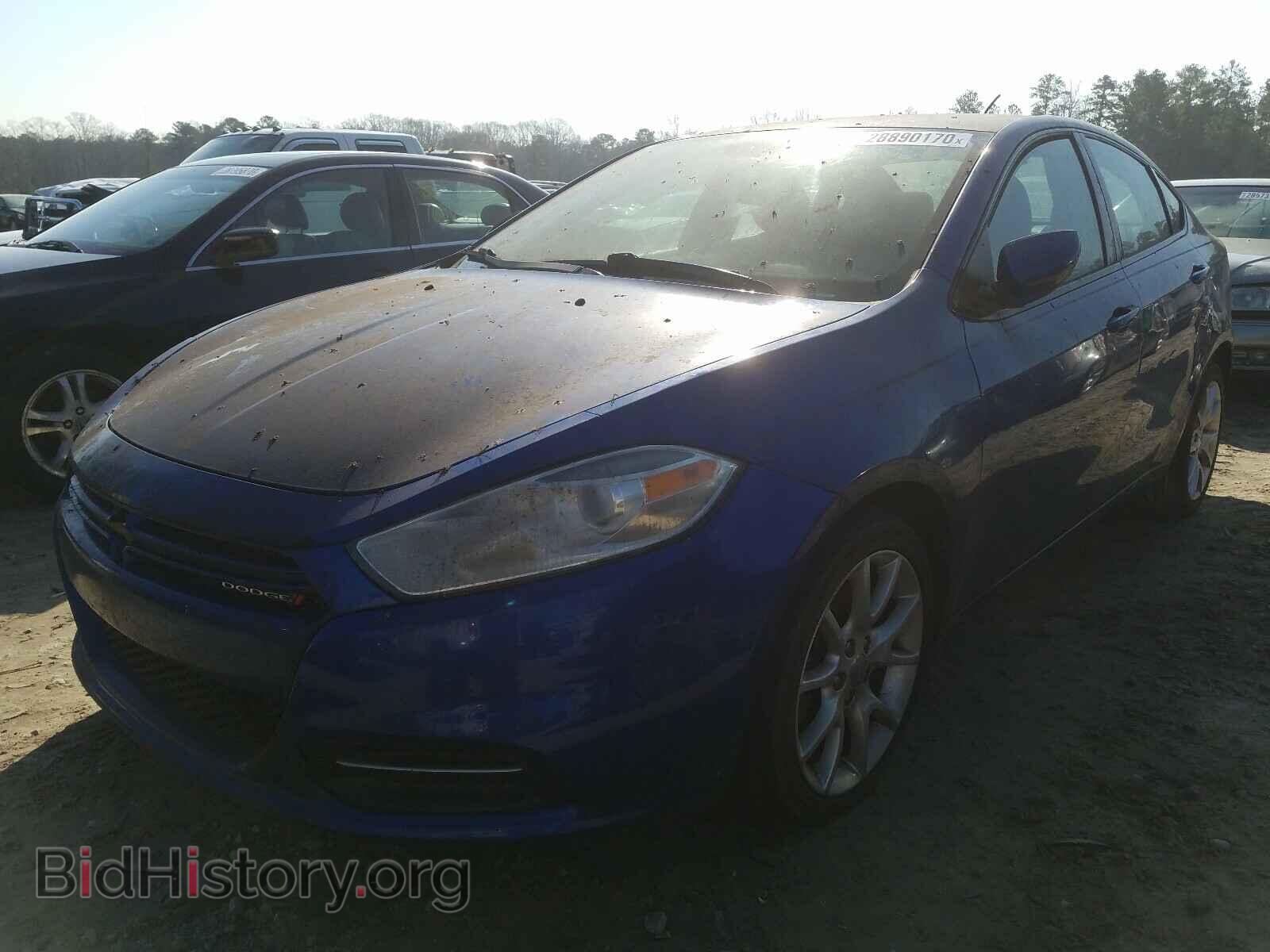 2013 DODGE DART - VIN: 1C3CDFBA1DD143665 - Фото 2