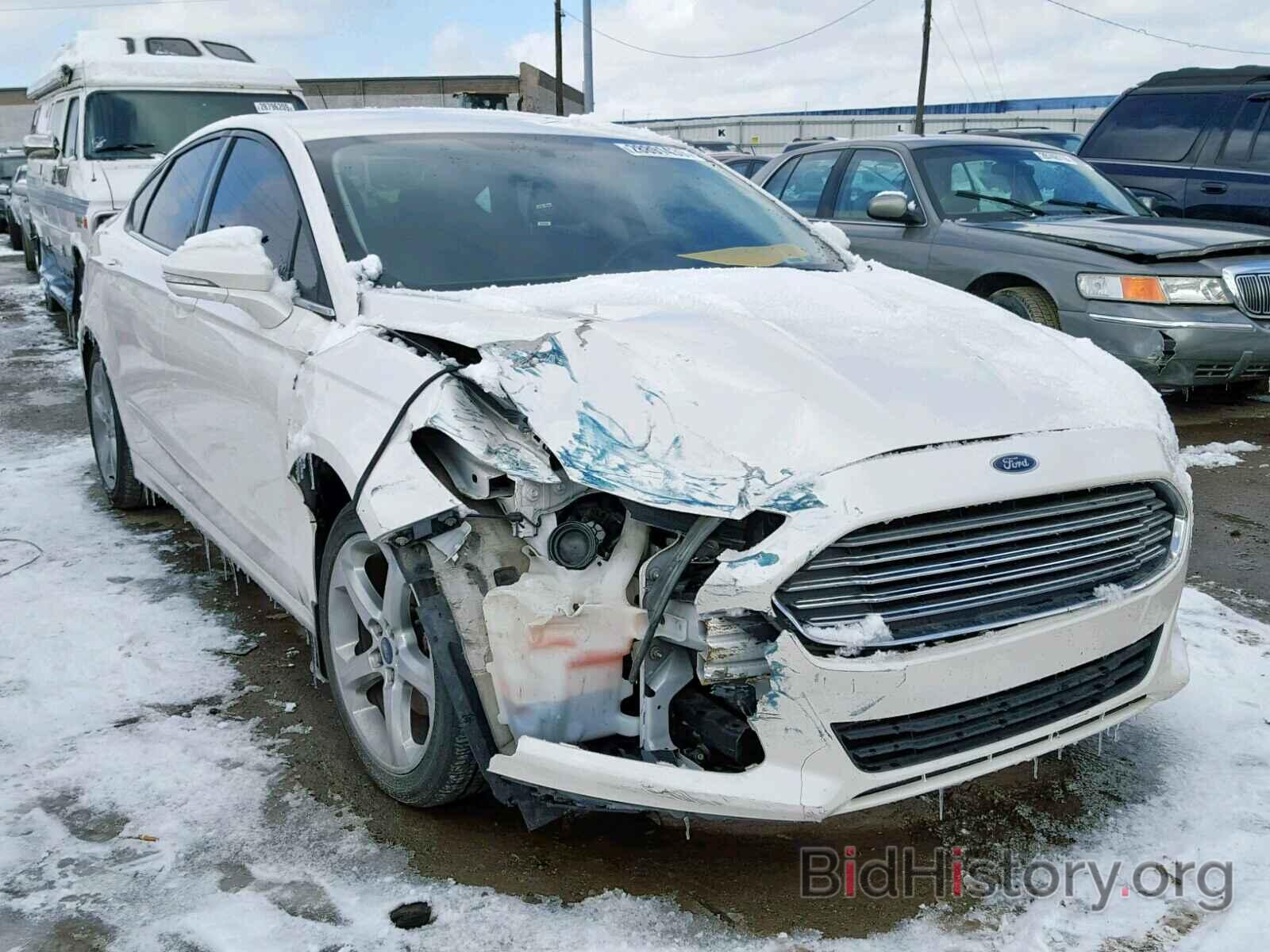 Photo 3FA6P0HR6DR358689 - FORD FUSION SE 2013