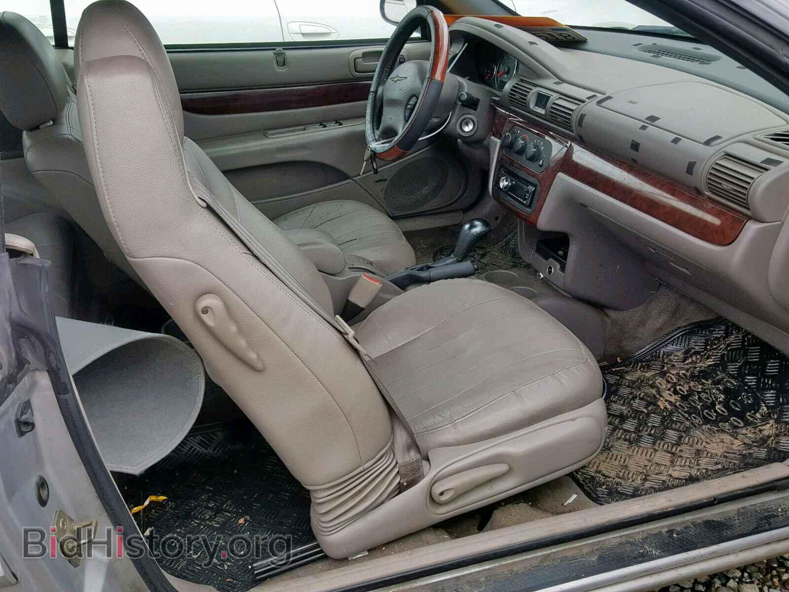 2001 CHRYSLER SEBRING - VIN: 1C3EL55UX1N676342 - Photo 5
