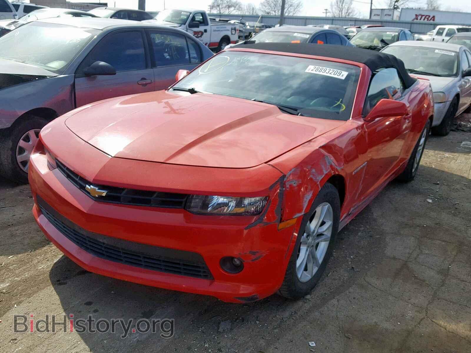 2014 CHEVROLET CAMARO - VIN: 2G1FB3D30E9263248 - Фото 2